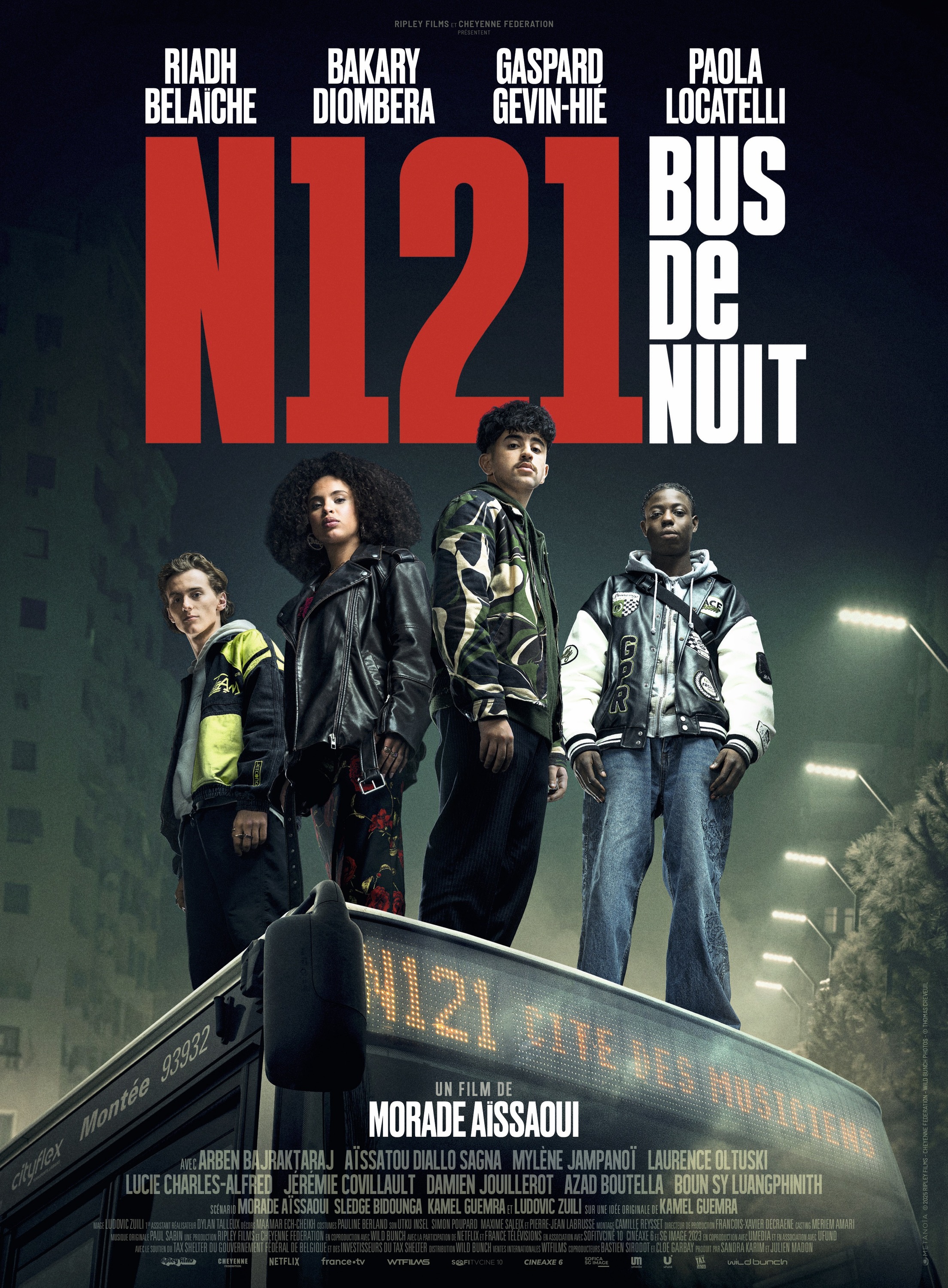 Mega Sized Movie Poster Image for N121 - Bus de nuit 