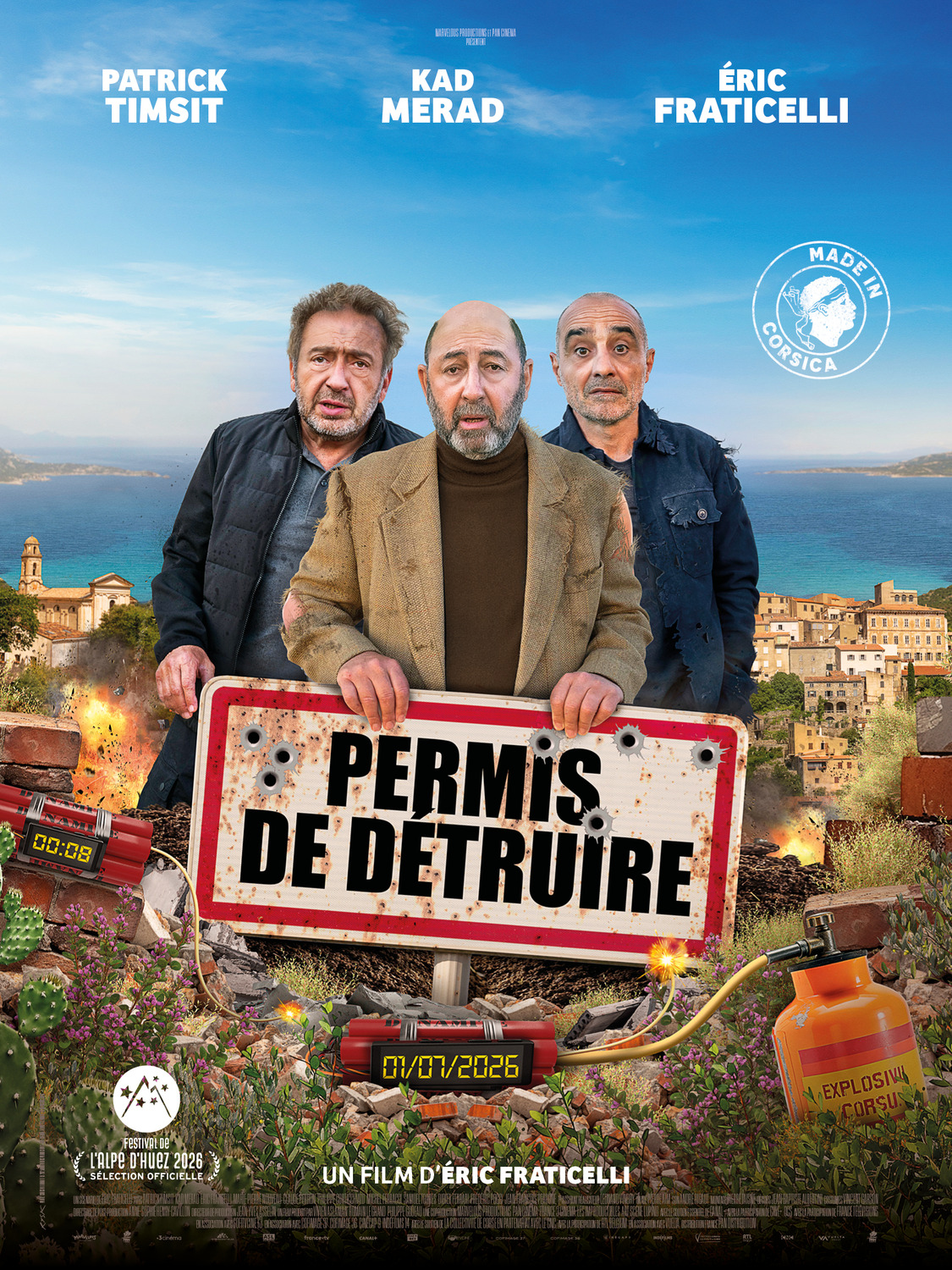 Extra Large Movie Poster Image for Permis de détruire 