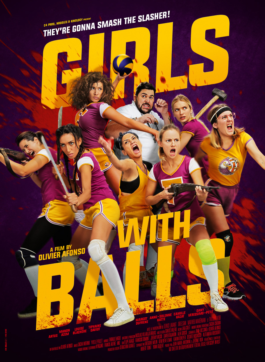 Extra Large TV Poster Image for Girls with Balls (#2 of 2)