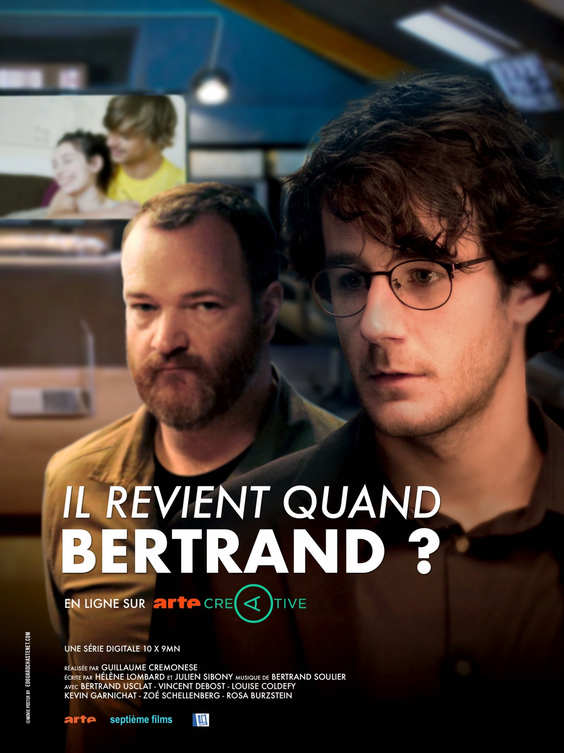 Extra Large TV Poster Image for Il revient quand Bertrand? 