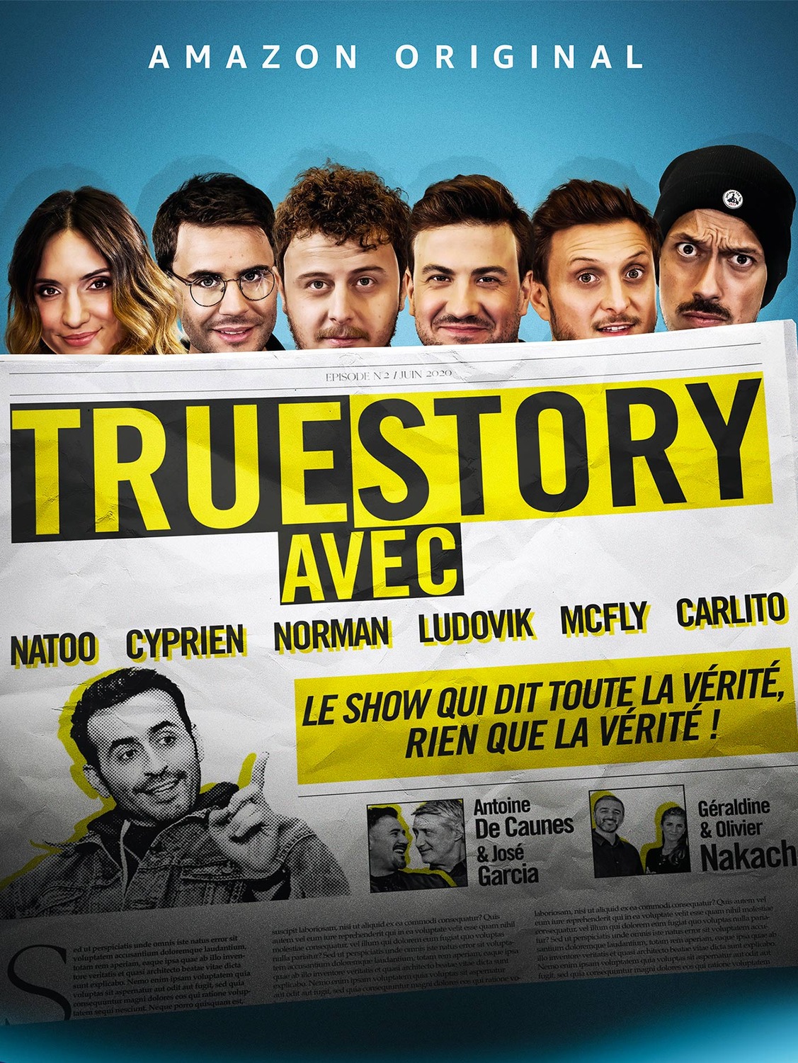 Extra Large TV Poster Image for True Story Avec 