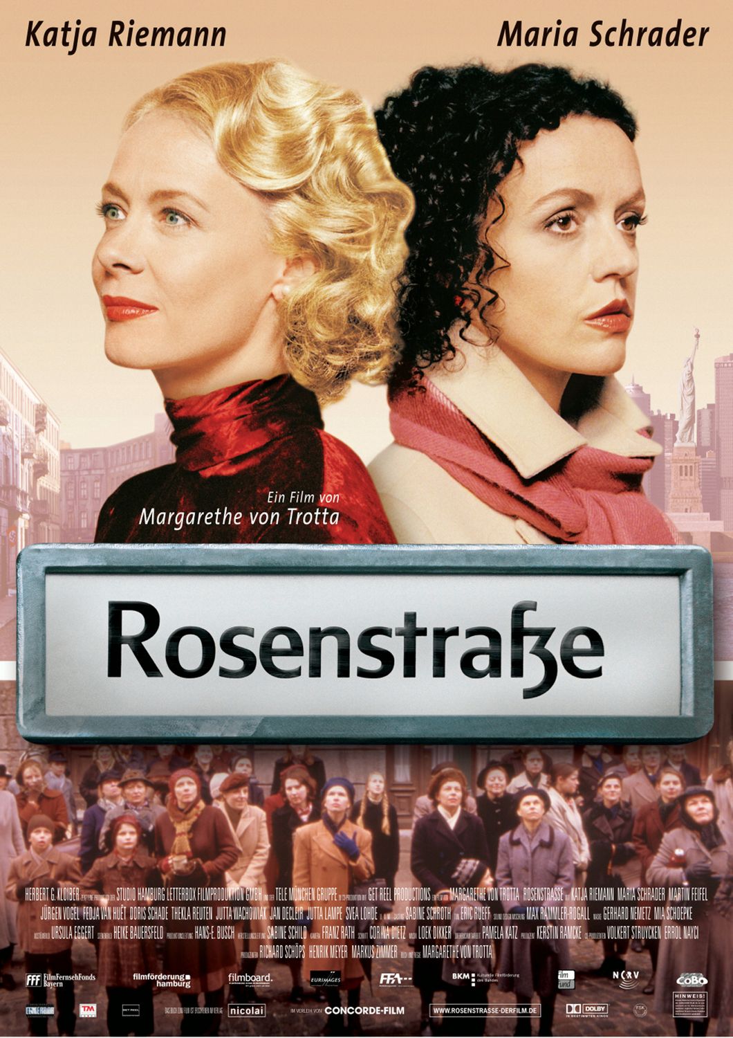 Extra Large Movie Poster Image for Rosenstrasse 