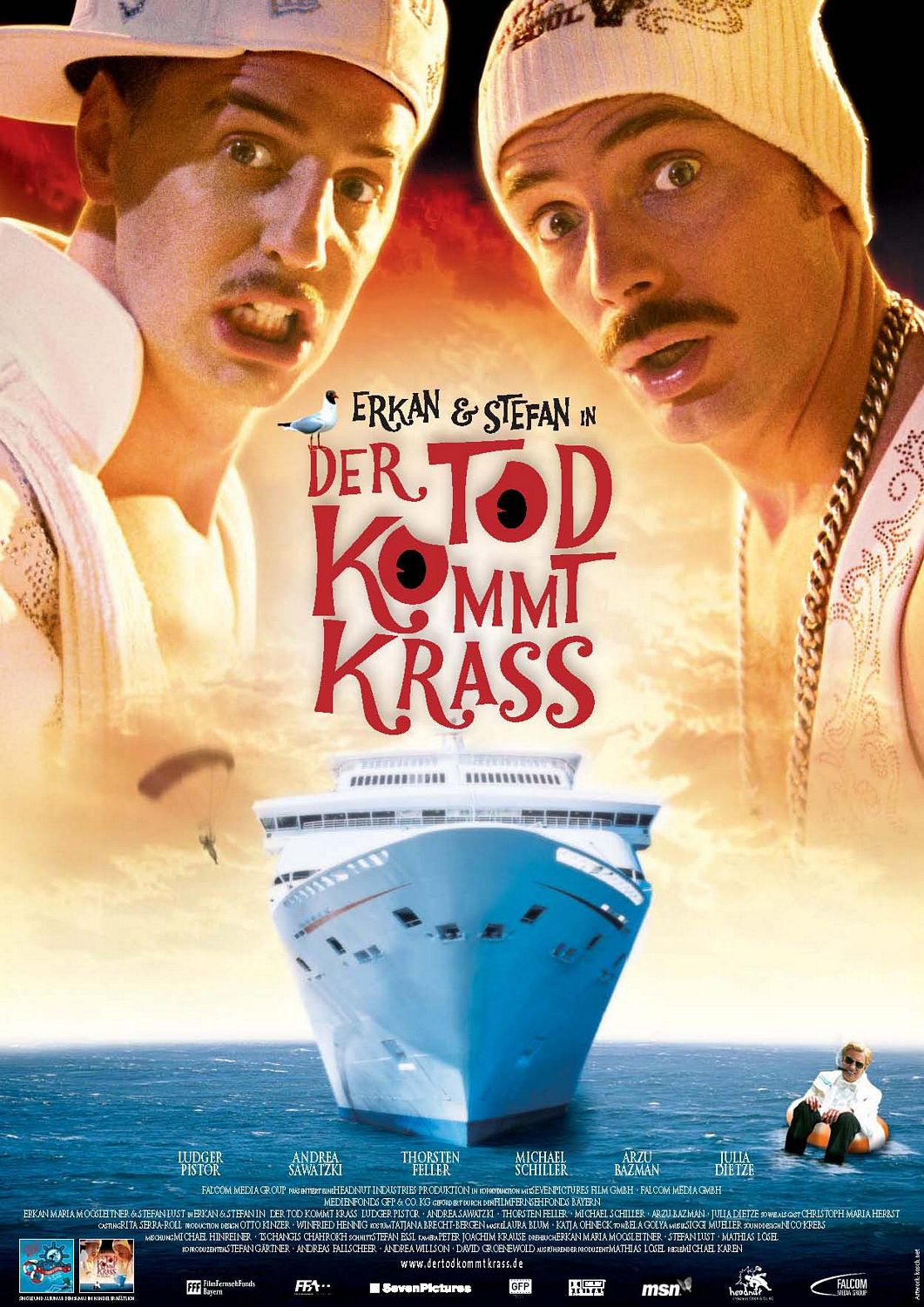 Extra Large Movie Poster Image for Erkan & Stefan in Der Tod Kommt Krass 