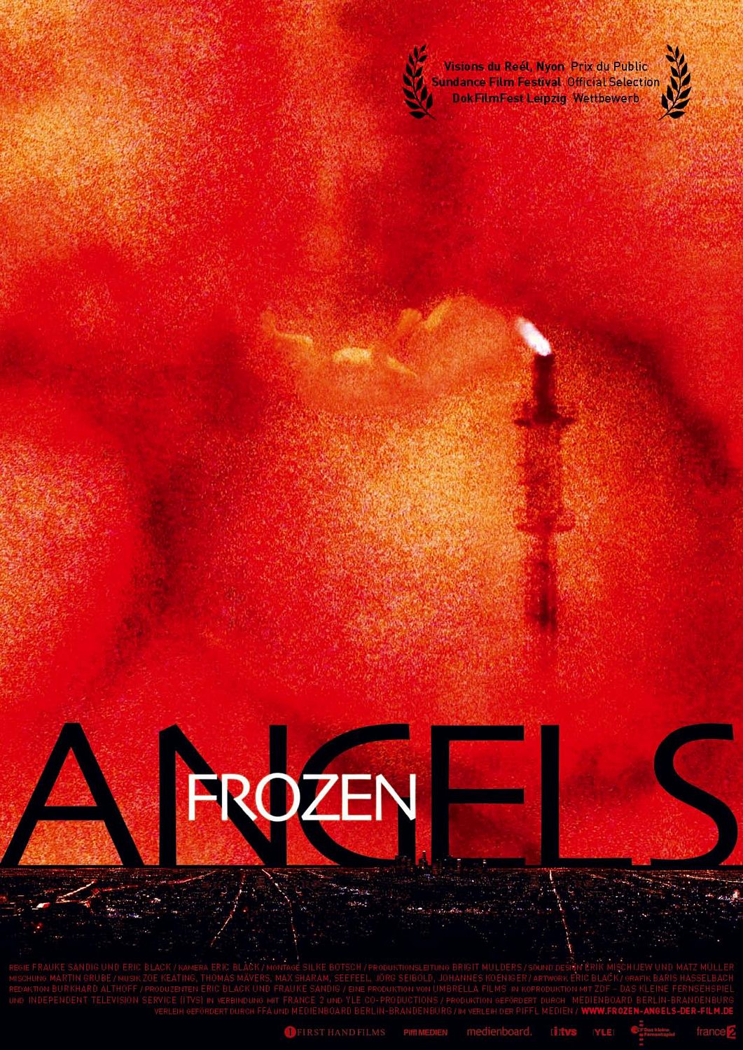Extra Large Movie Poster Image for Frozen Angels 