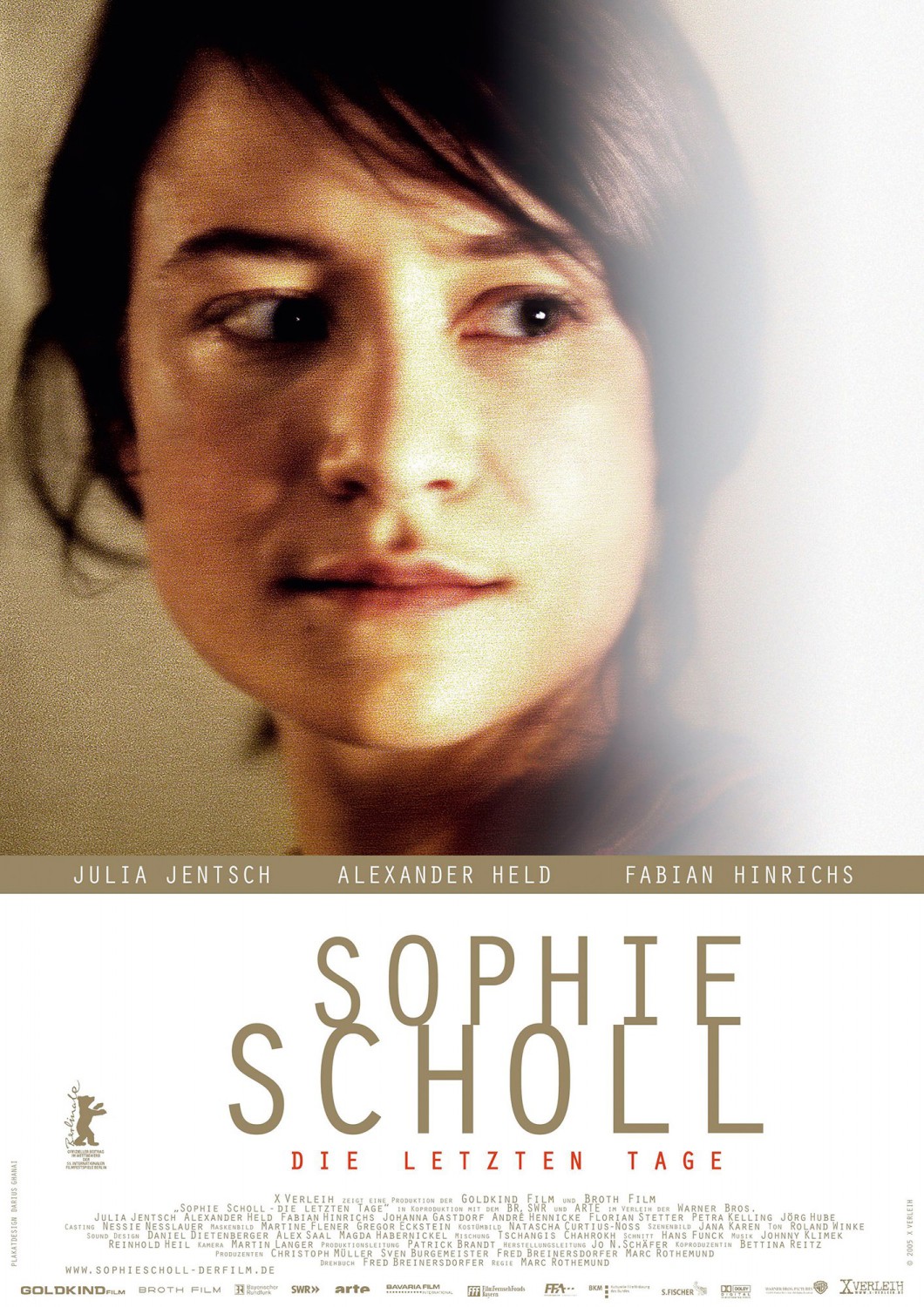 Extra Large Movie Poster Image for Sophie Scholl (#3 of 4)