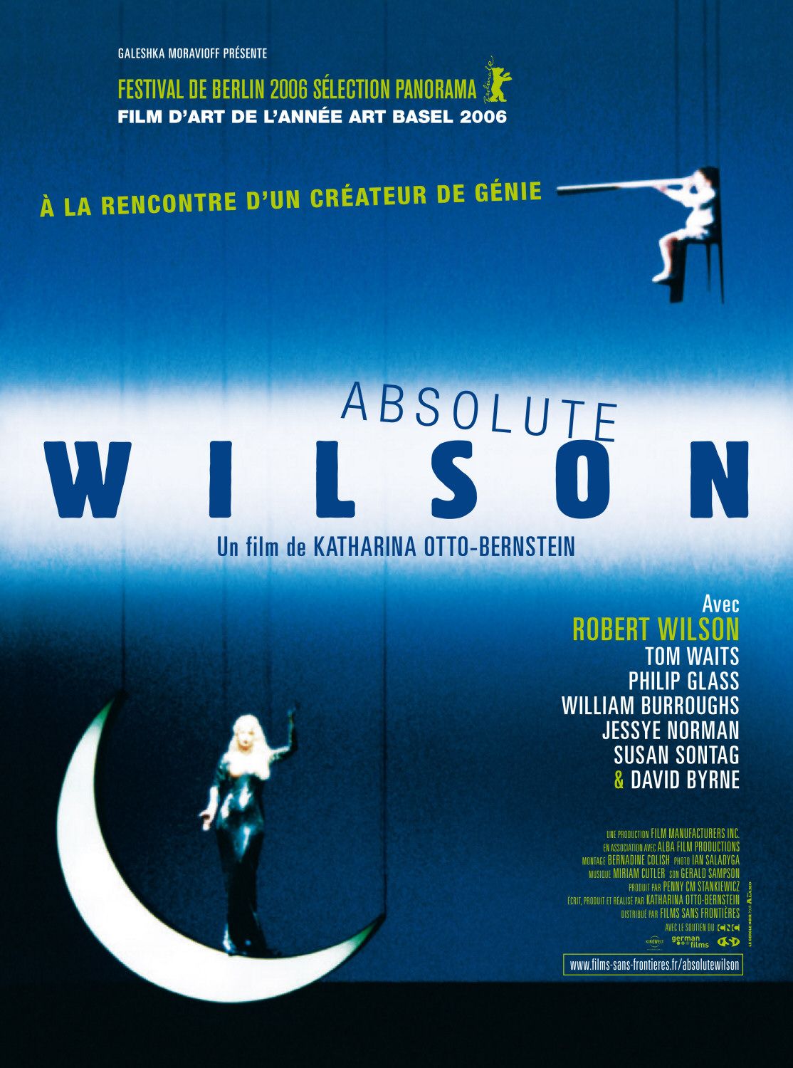 Extra Large Movie Poster Image for Absolute Wilson (#2 of 2)
