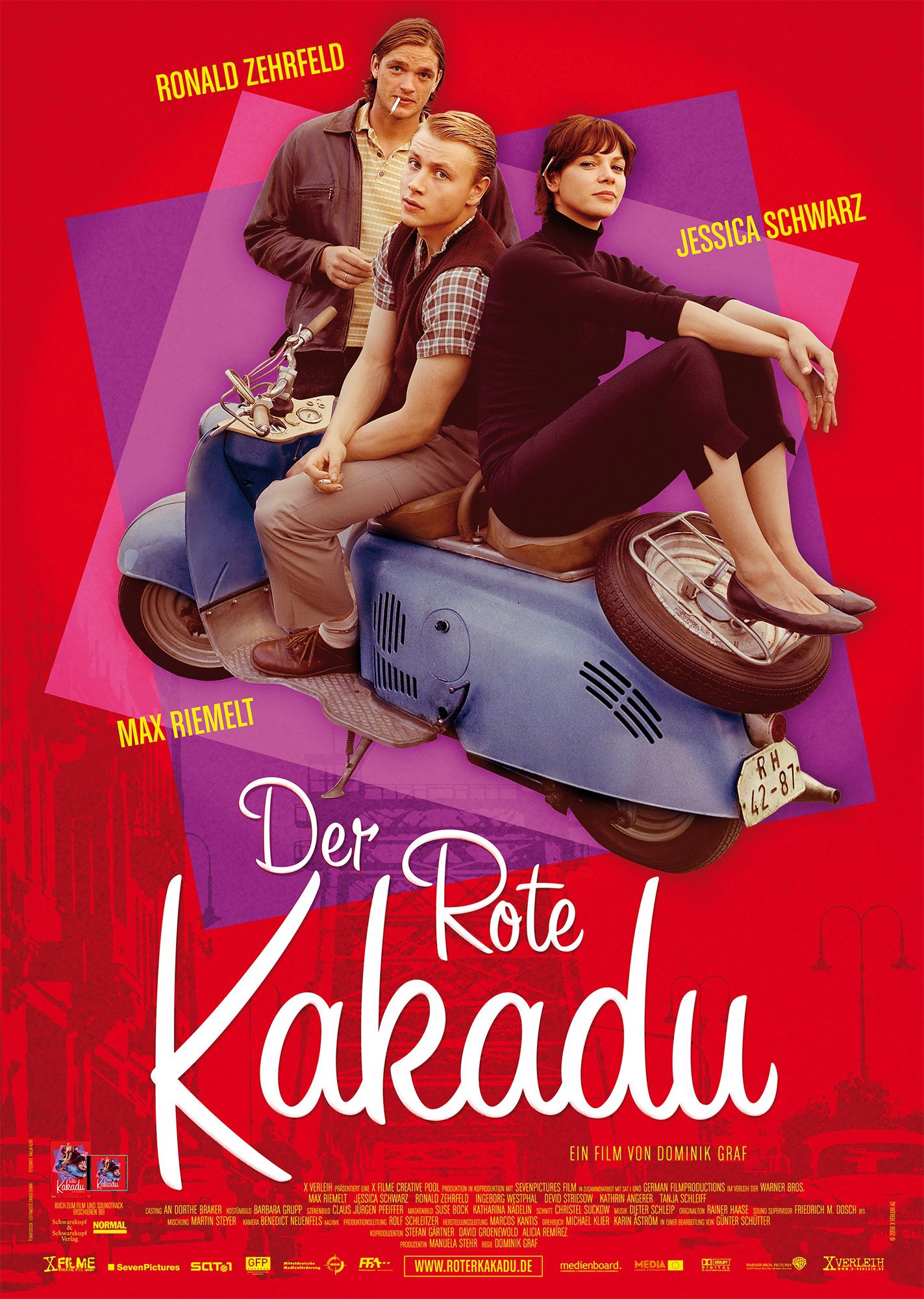 Mega Sized Movie Poster Image for Rote Kakadu, Der 