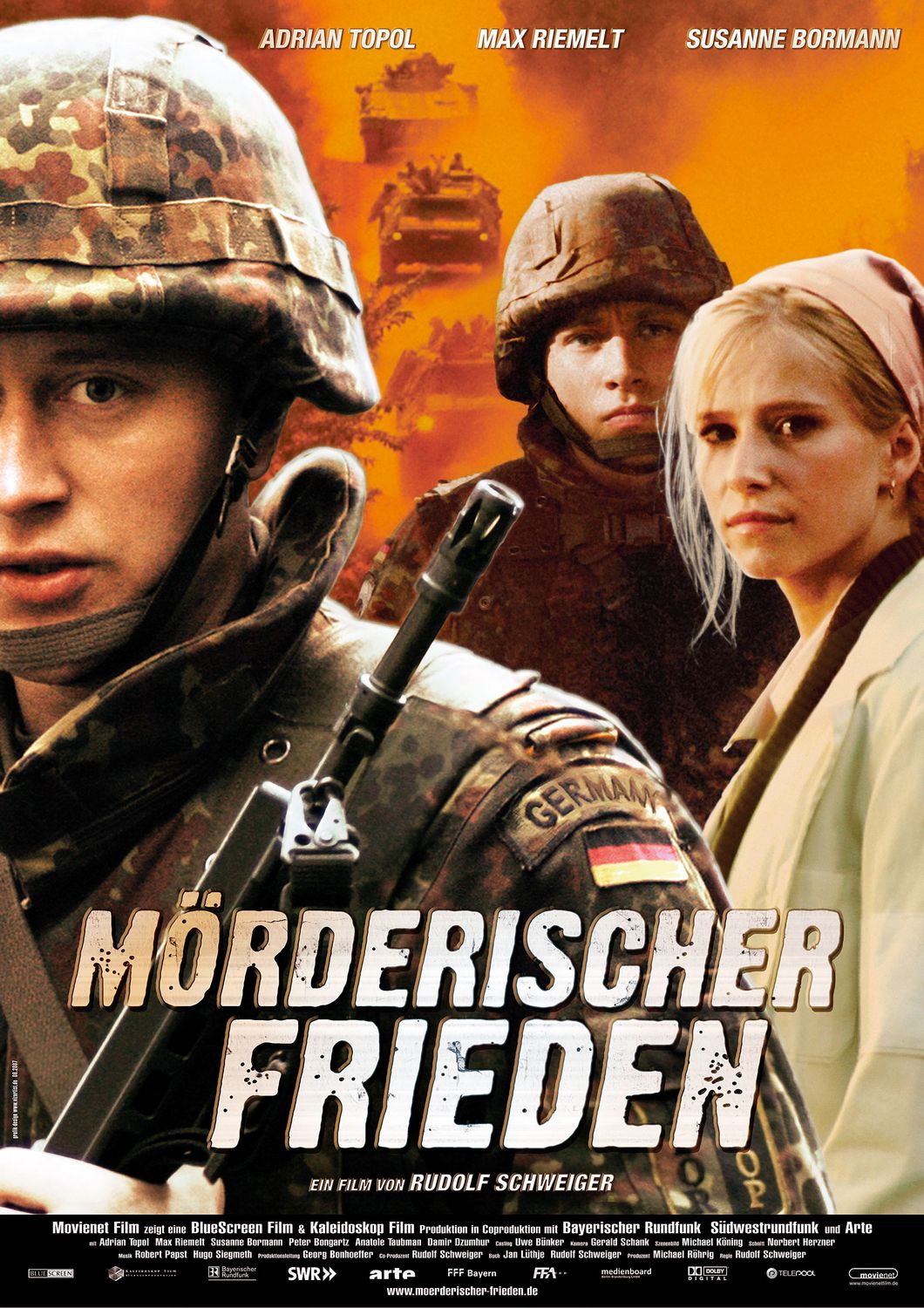 Extra Large Movie Poster Image for Mörderischer Frieden 