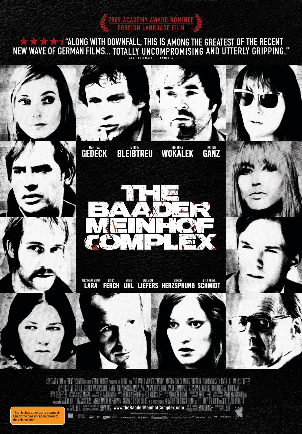 Extra Large Movie Poster Image for Baader Meinhof Komplex, Der (#5 of 6)
