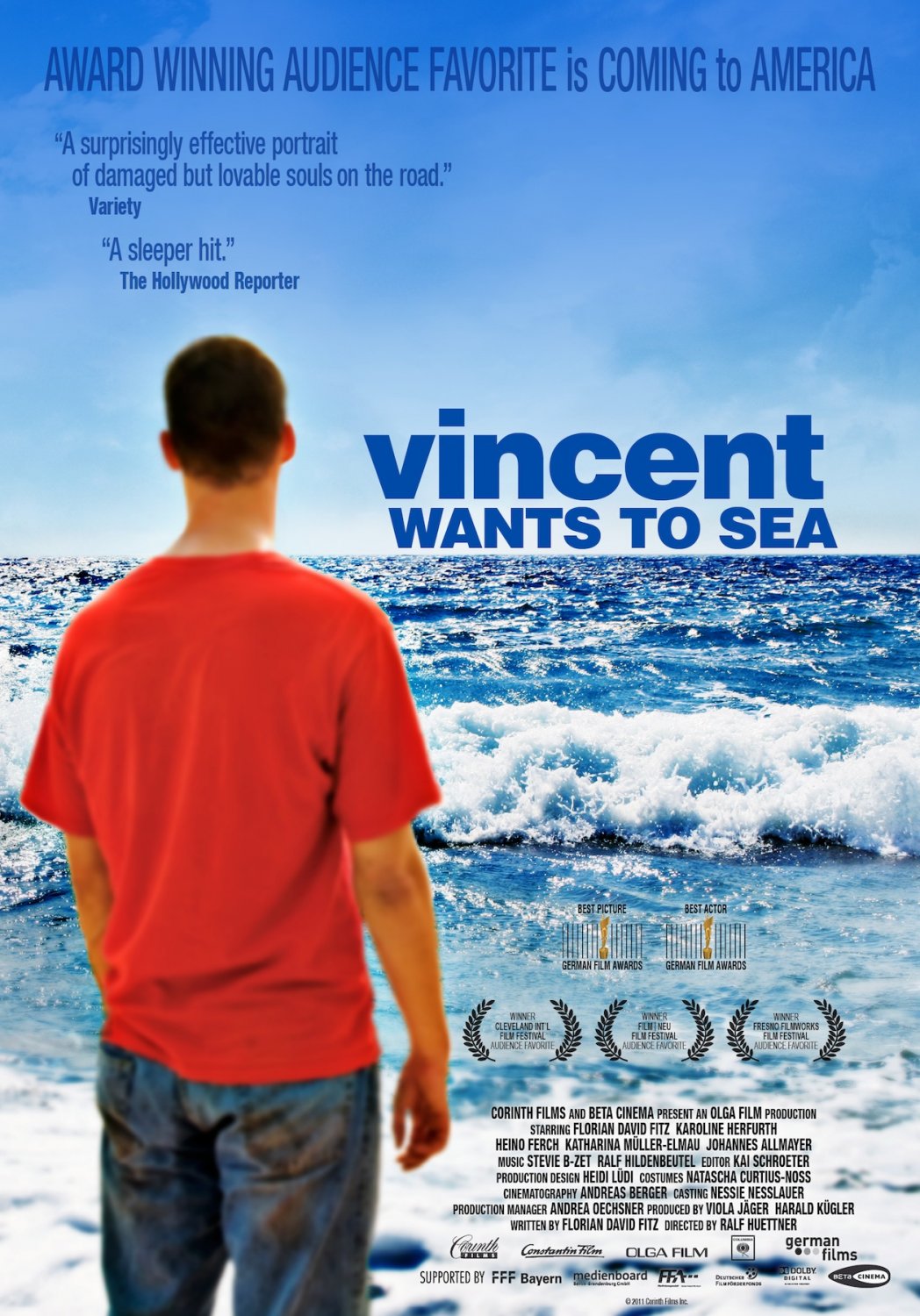 Extra Large Movie Poster Image for Vincent will Meer (#2 of 2)