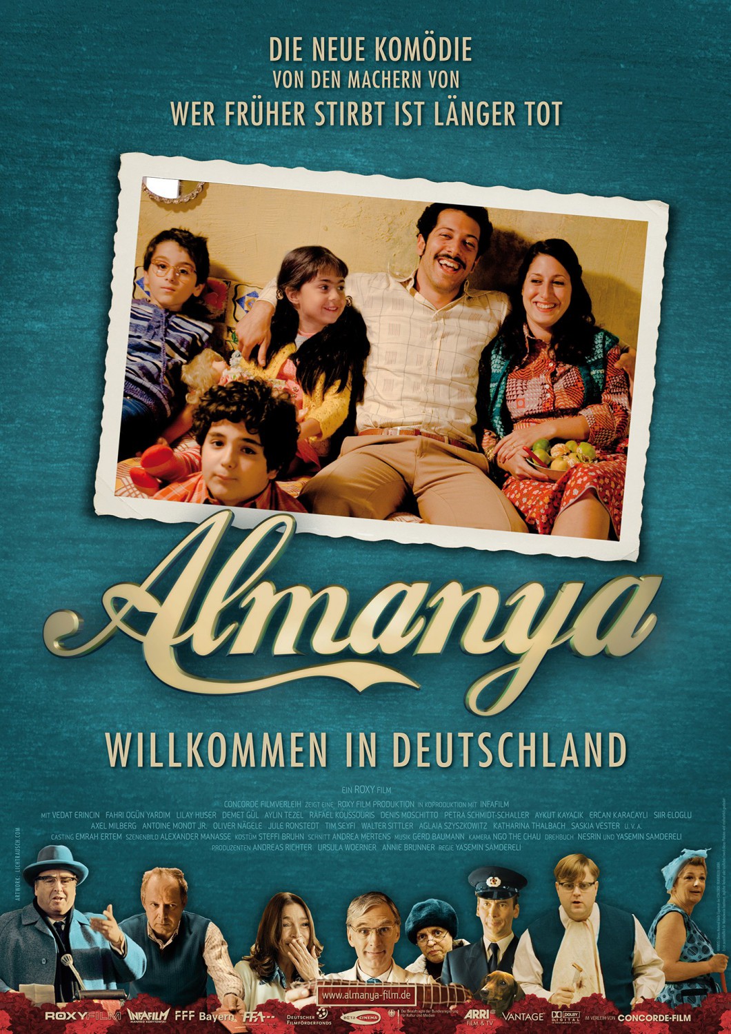 Extra Large Movie Poster Image for Almanya - Willkommen in Deutschland 