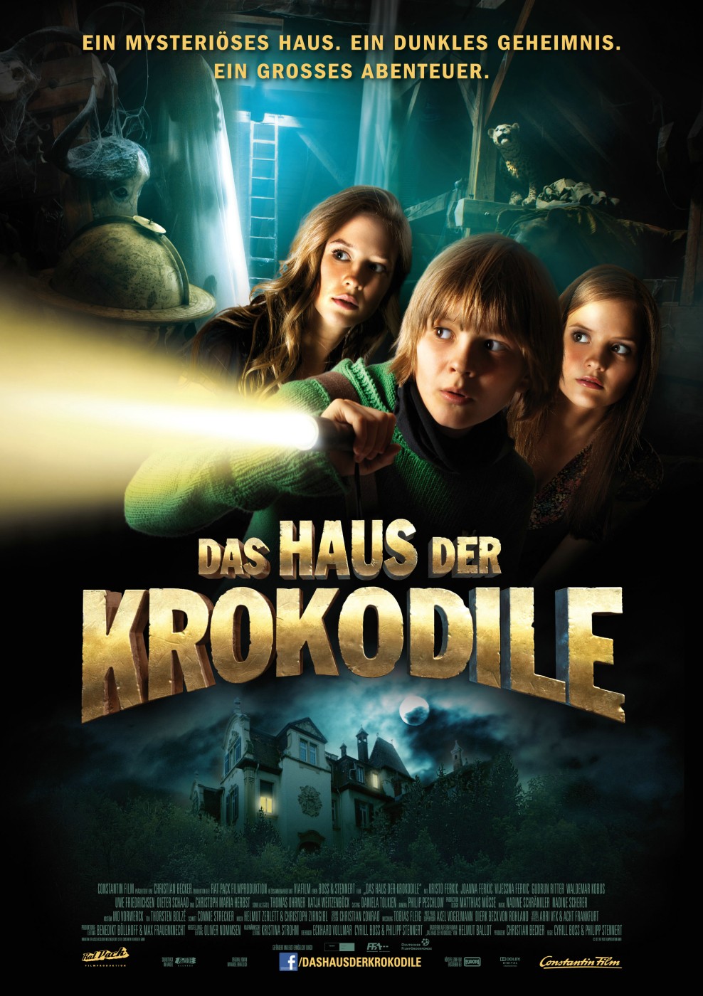 Extra Large Movie Poster Image for Das Haus der Krokodile 