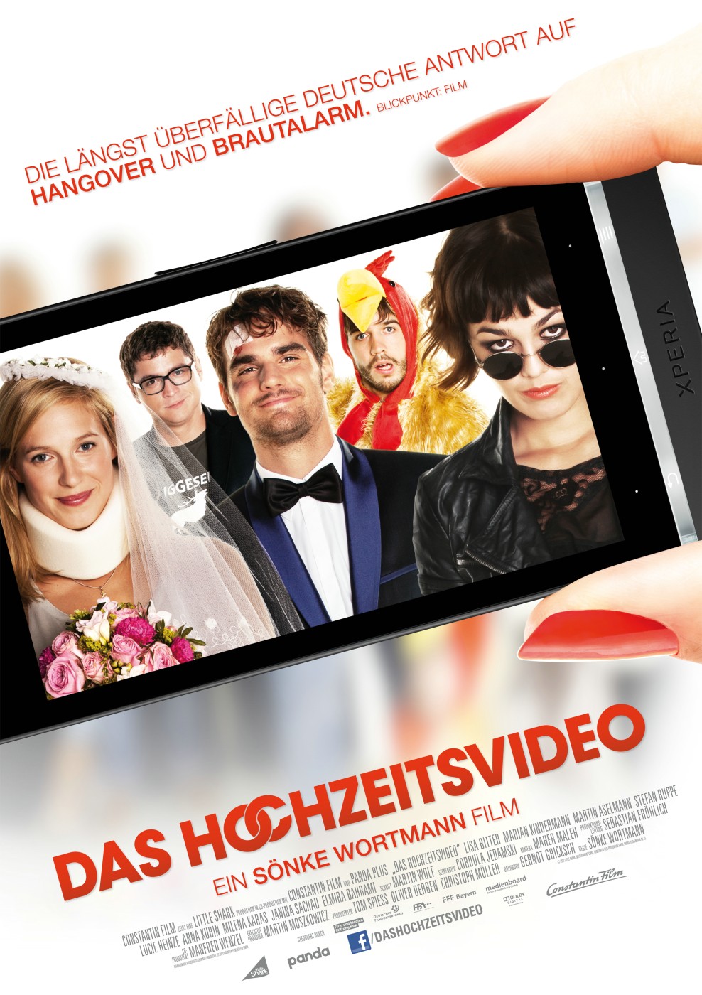 Extra Large Movie Poster Image for Das Hochzeitsvideo 