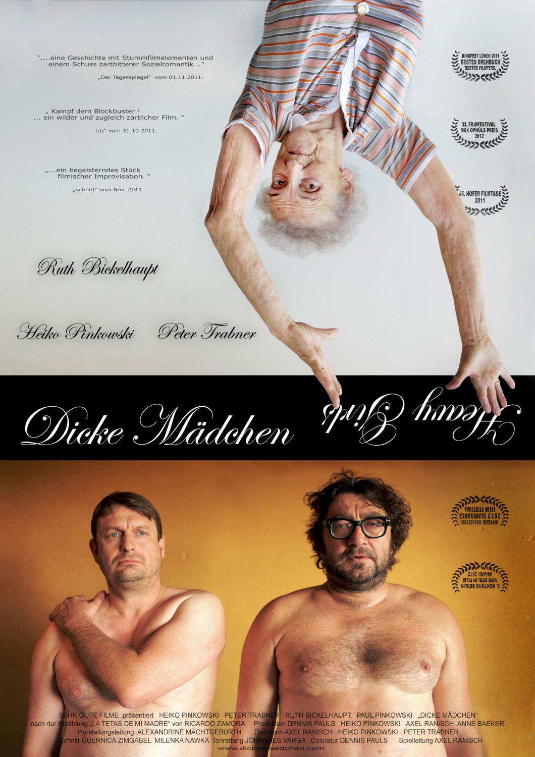 Extra Large Movie Poster Image for Dicke Mädchen 