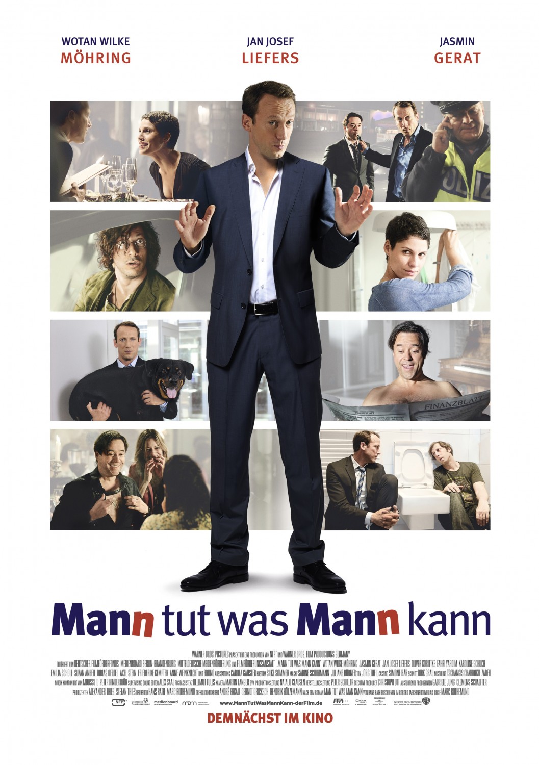 Extra Large Movie Poster Image for Mann tut was Mann kann 