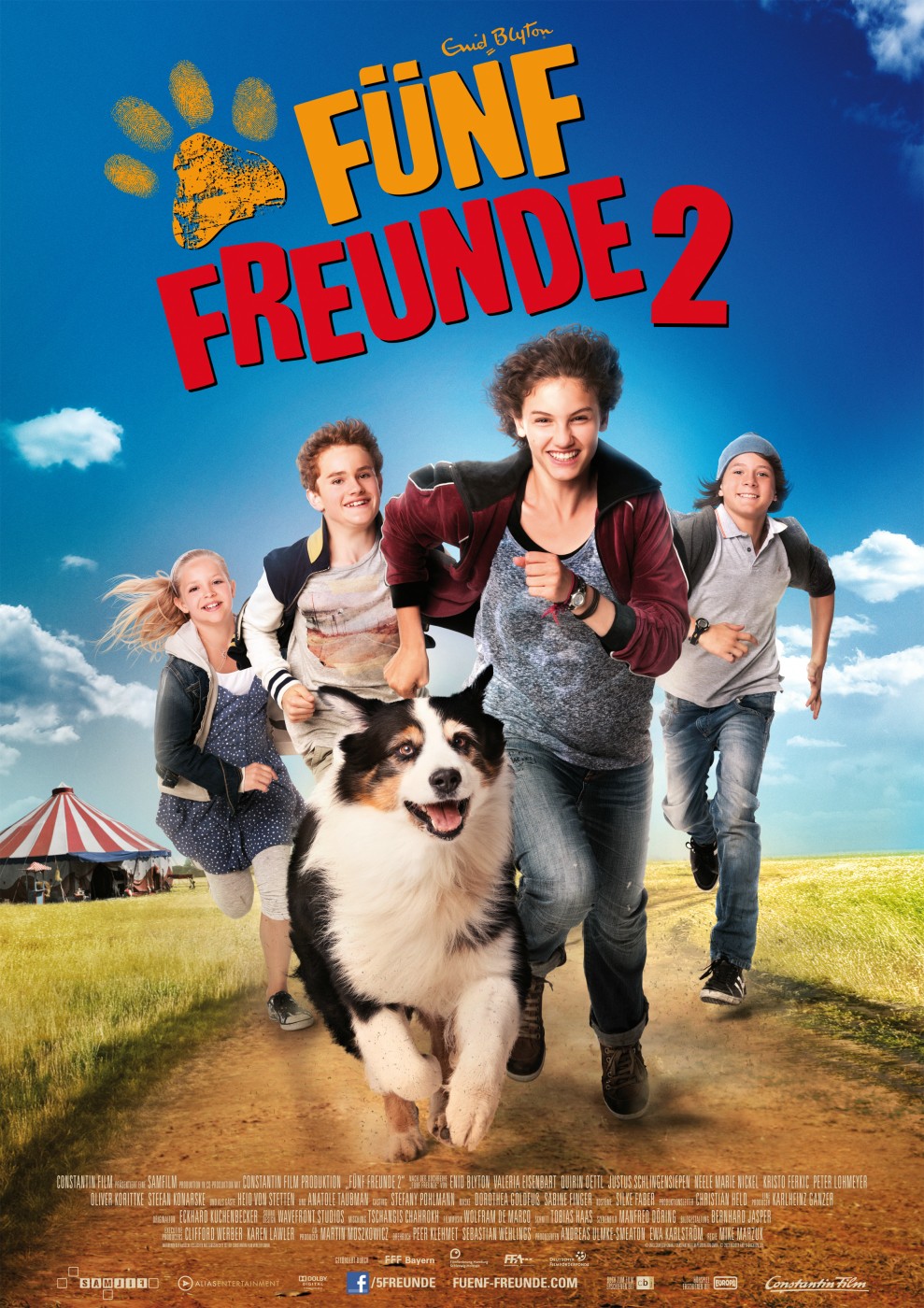 Extra Large Movie Poster Image for Fünf Freunde 2 
