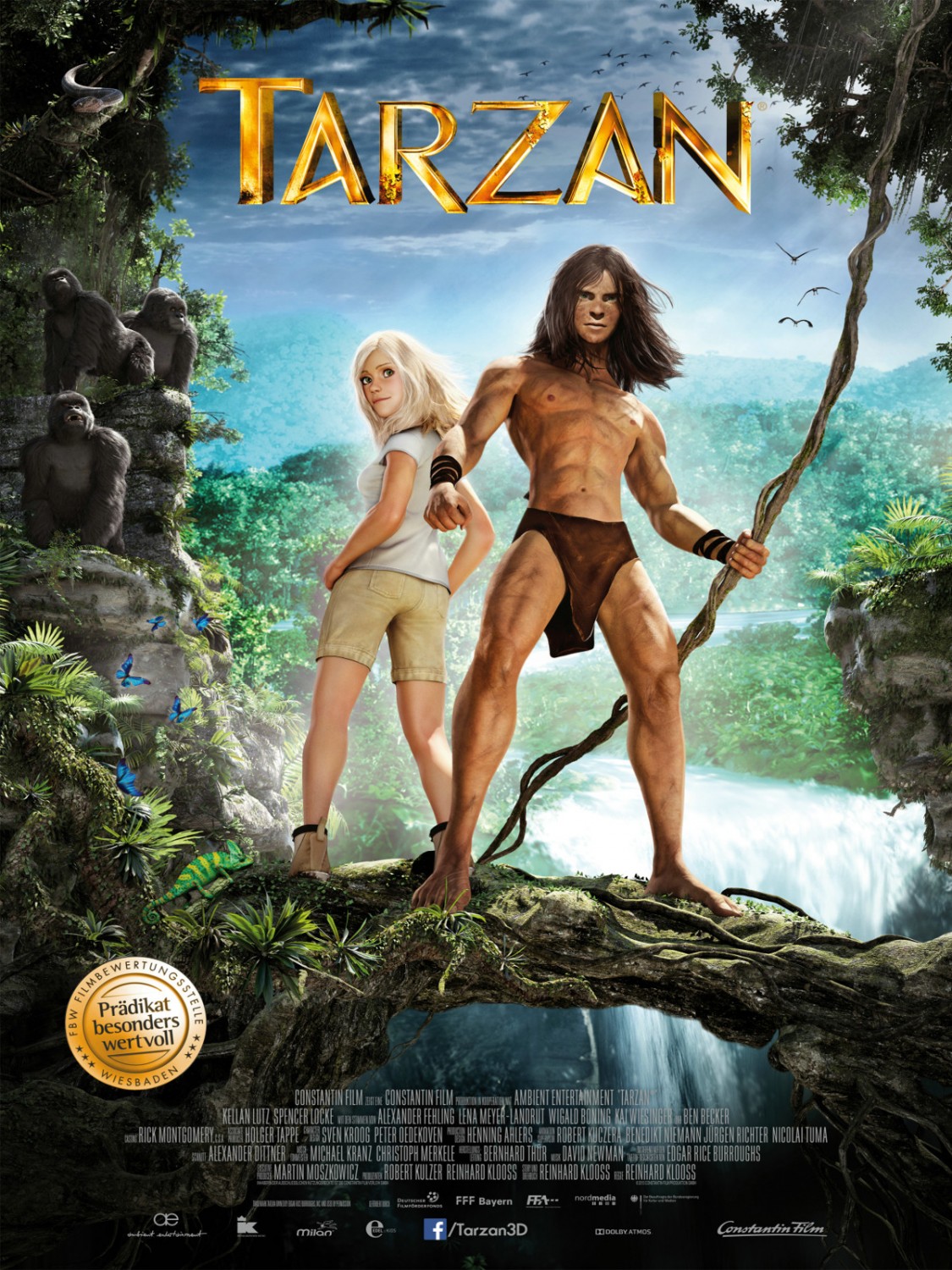 Extra Large Movie Poster Image for Tarzan (#9 of 9)