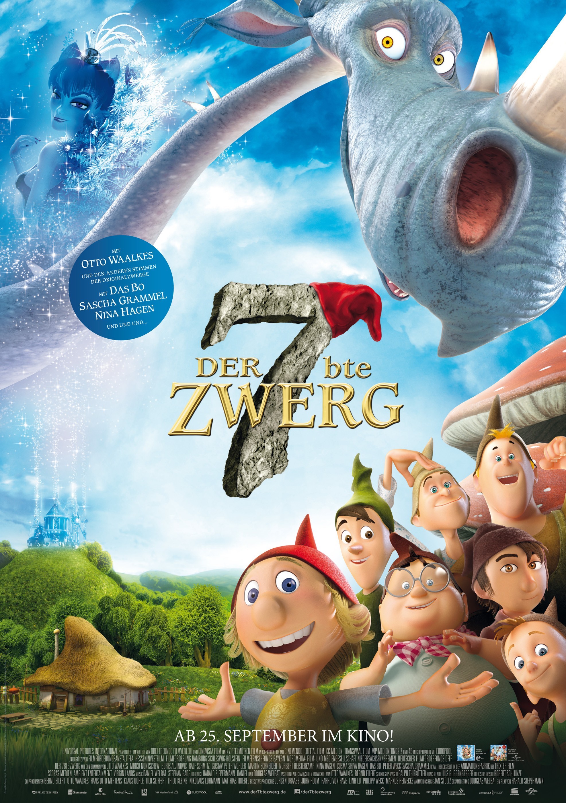 Mega Sized Movie Poster Image for Der 7bte Zwerg (#2 of 3)