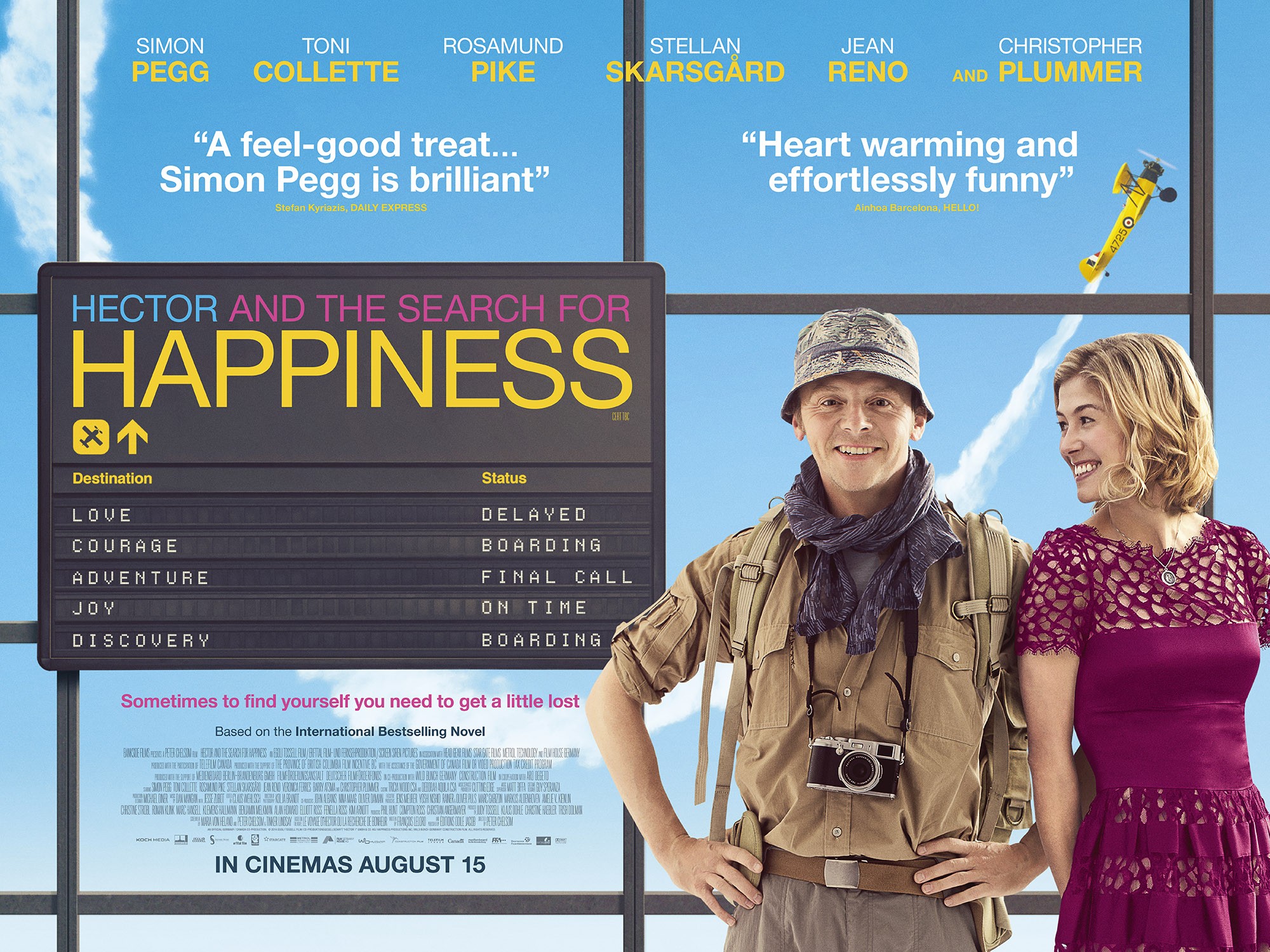 Mega Sized Movie Poster Image for Hector and the Search for Happiness (#2 of 8)