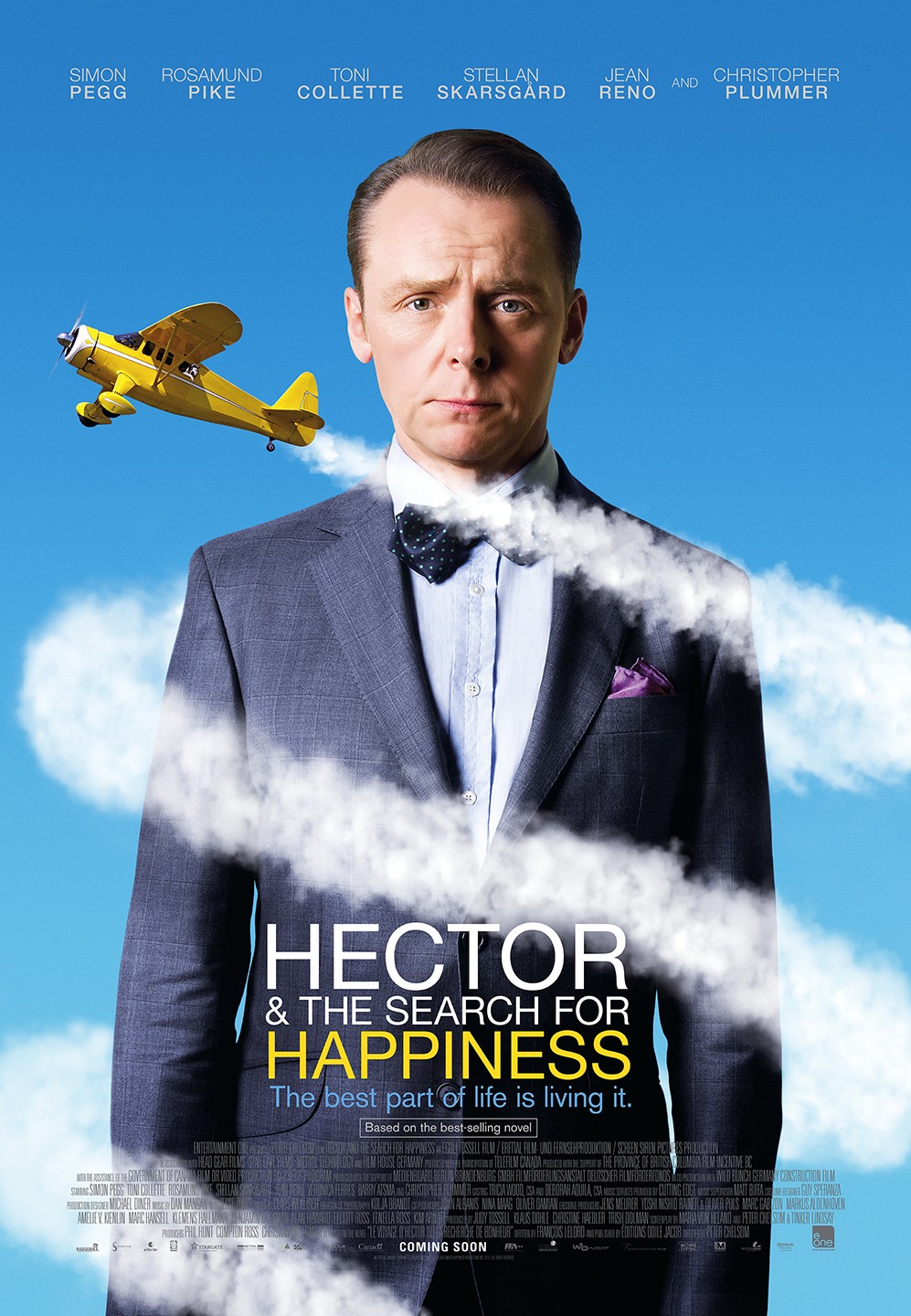 Extra Large Movie Poster Image for Hector and the Search for Happiness (#3 of 8)