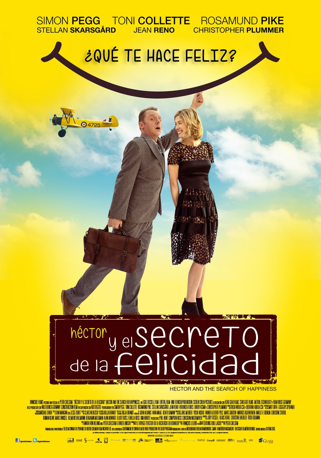 Extra Large Movie Poster Image for Hector and the Search for Happiness (#8 of 8)