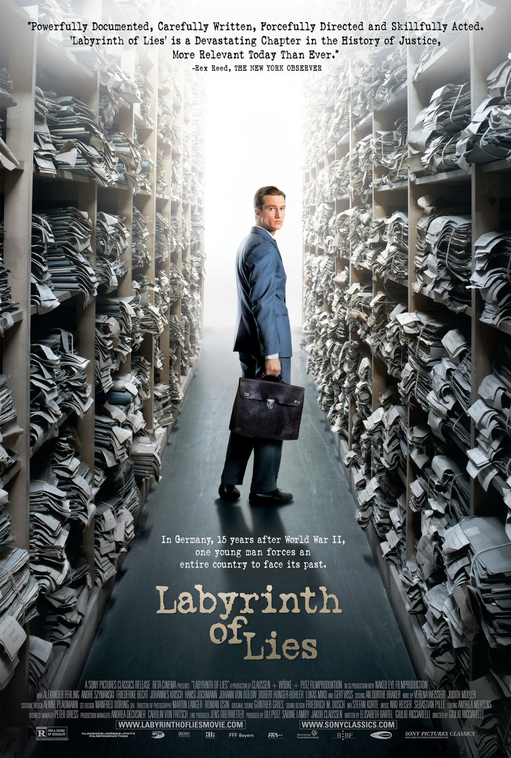 Extra Large Movie Poster Image for Im Labyrinth des Schweigens 
