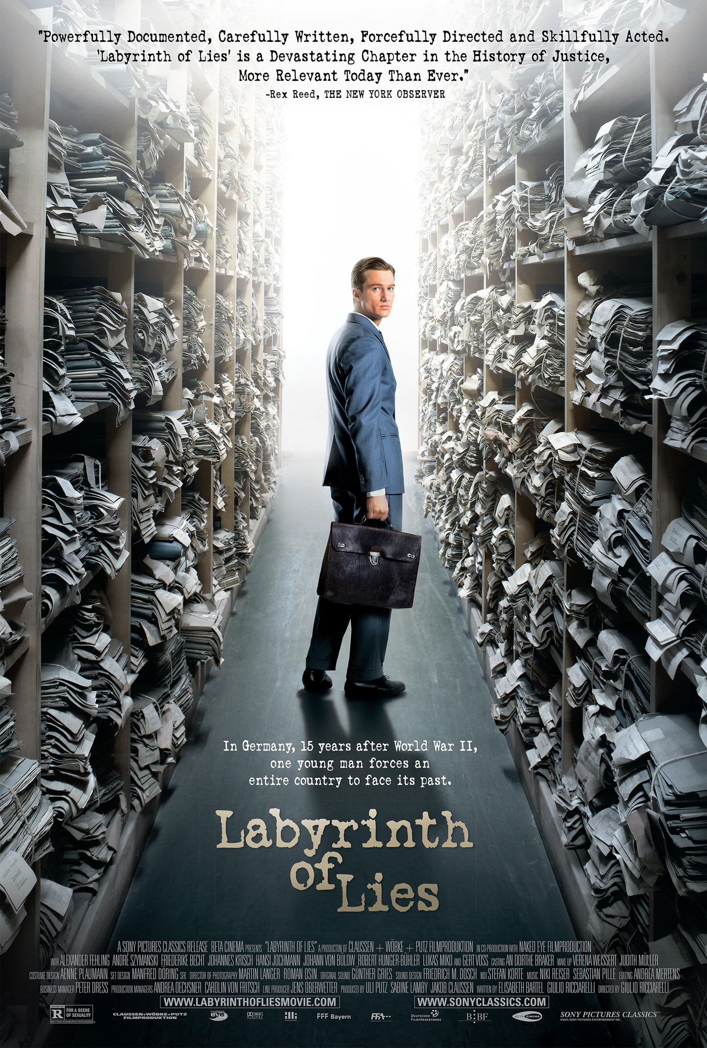 Mega Sized Movie Poster Image for Im Labyrinth des Schweigens 