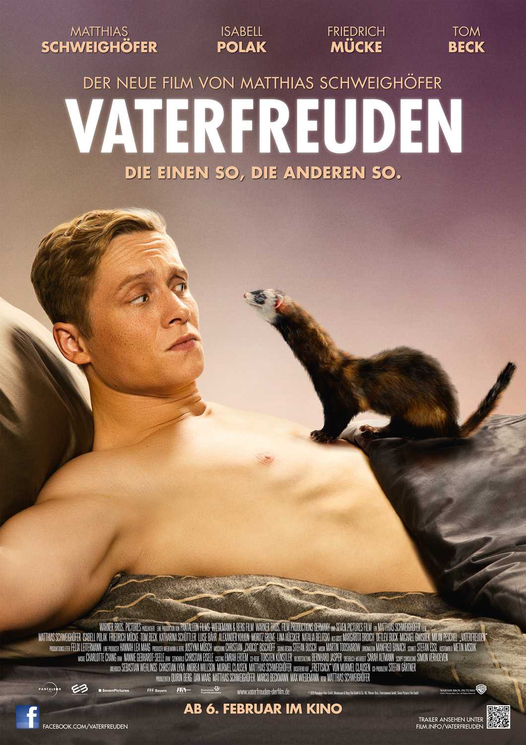 Extra Large Movie Poster Image for Vaterfreuden 