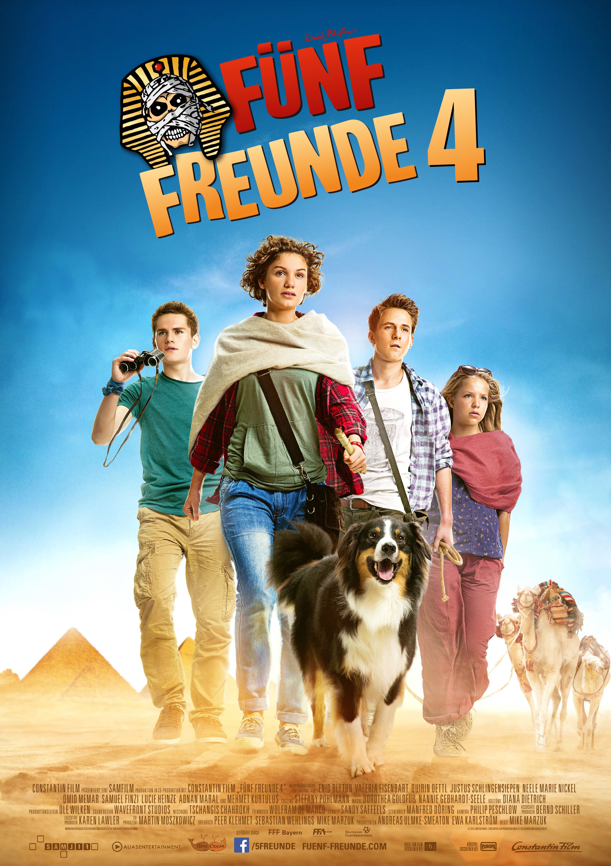 Mega Sized Movie Poster Image for Fünf Freunde 4 (#1 of 3)