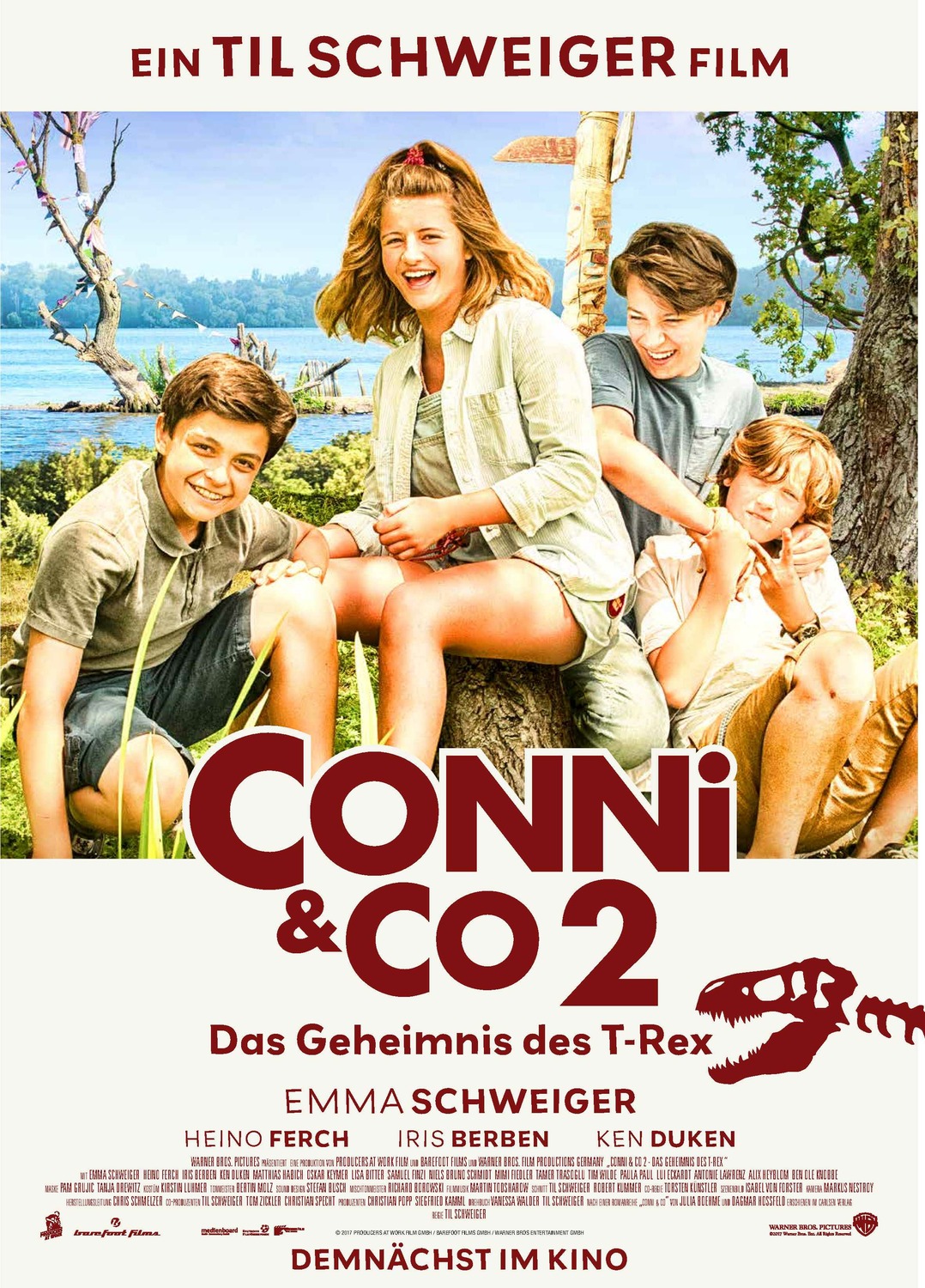 Extra Large Movie Poster Image for Conni und Co 2 - Das Geheimnis des T-Rex 