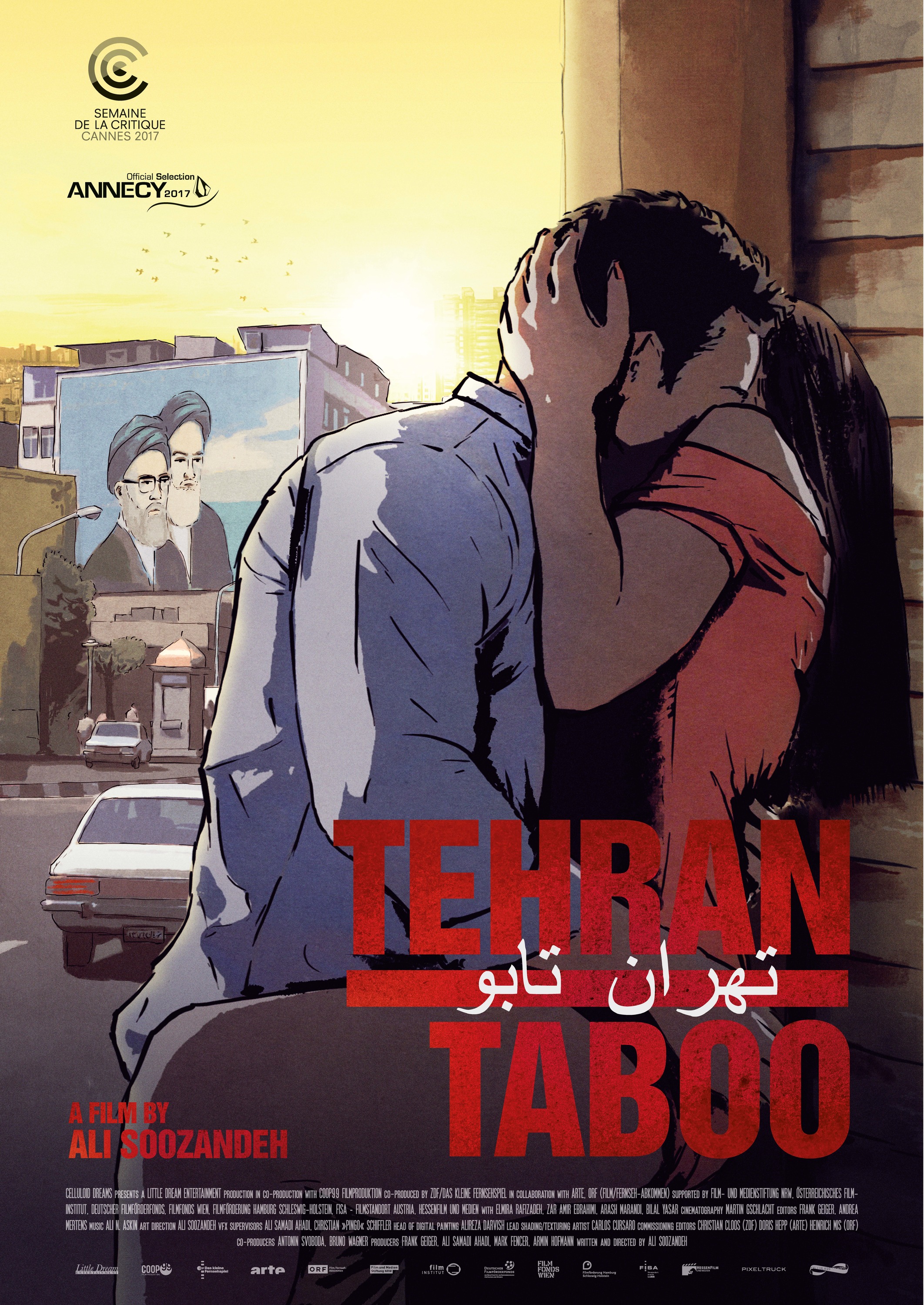 Mega Sized Movie Poster Image for Tehran Taboo 