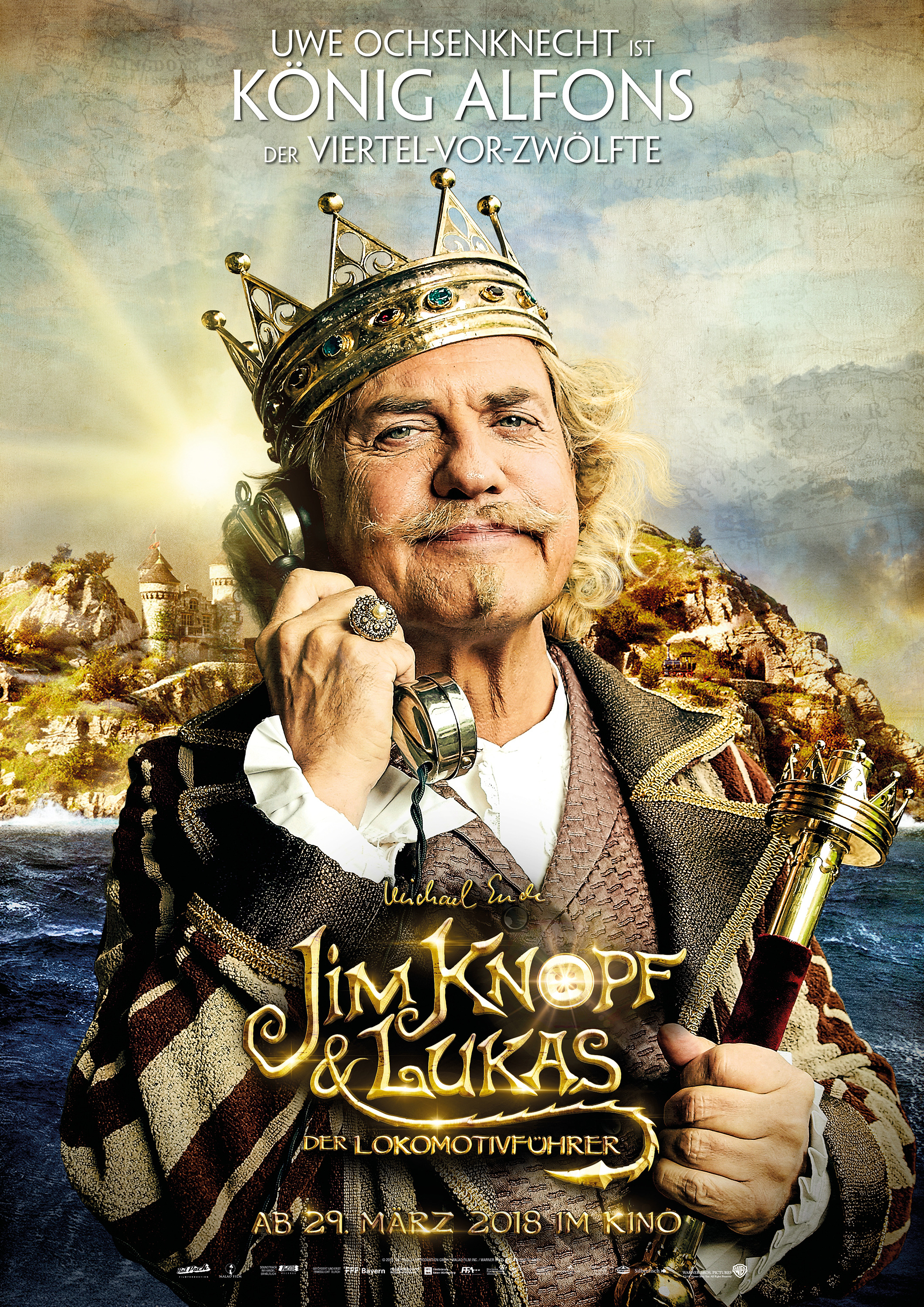 Mega Sized Movie Poster Image for Jim Knopf und Lukas der Lokomotivführer (#4 of 10)