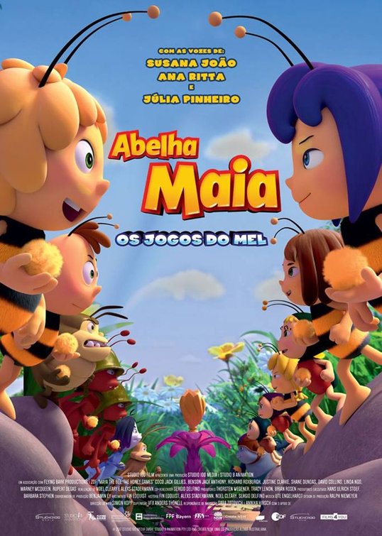 Maya the Bee: The Honey Games Movie Poster