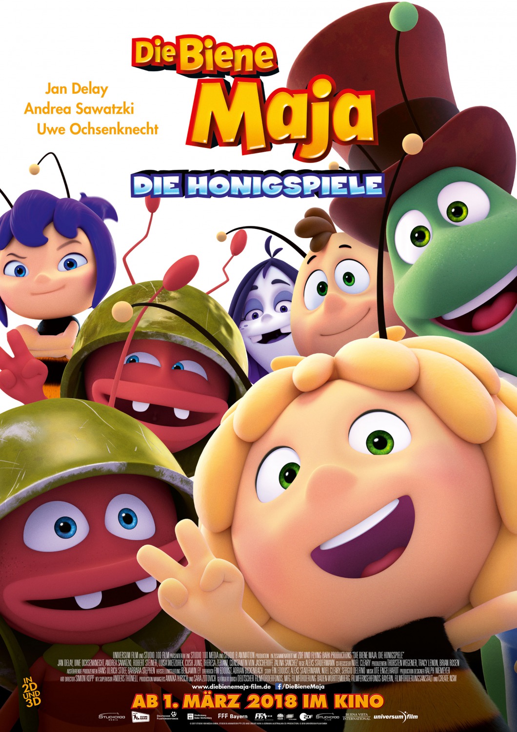 Extra Large Movie Poster Image for Maya the Bee: The Honey Games (#1 of 4)