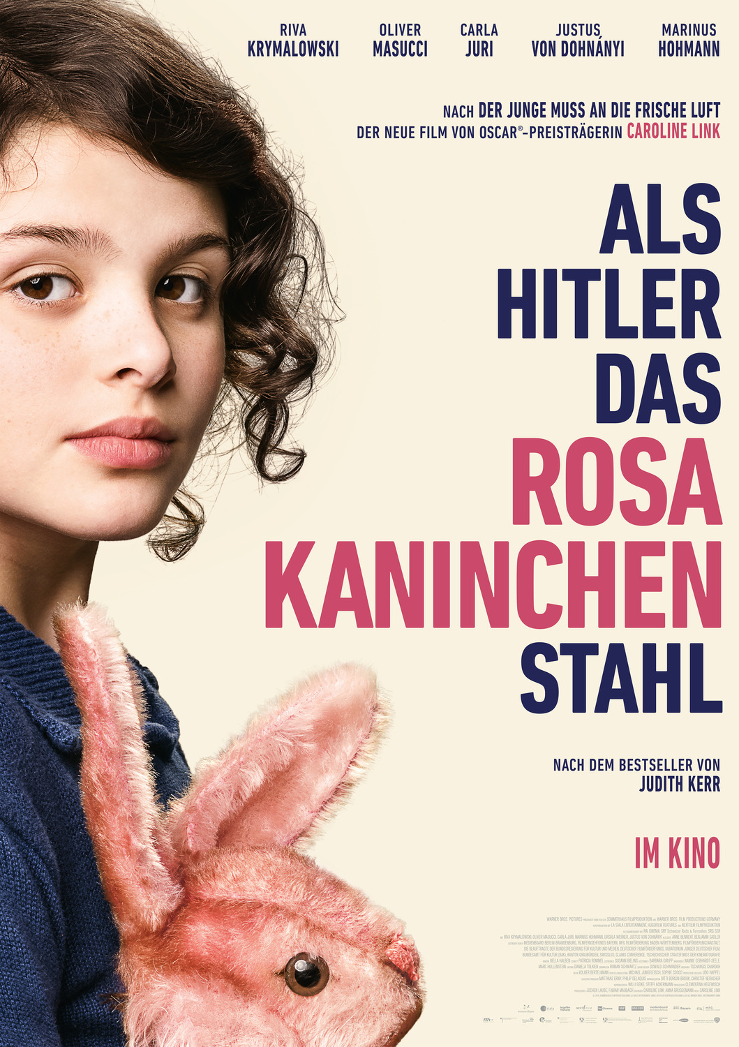 Extra Large Movie Poster Image for Als Hitler das rosa Kaninchen stahl (#1 of 2)