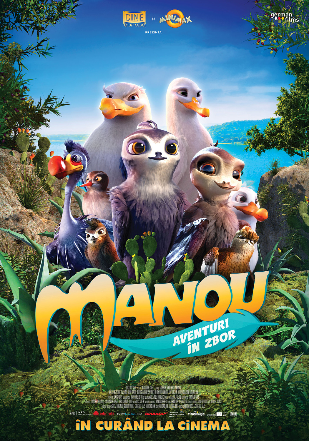 Extra Large Movie Poster Image for Manou the Swift (#2 of 3)