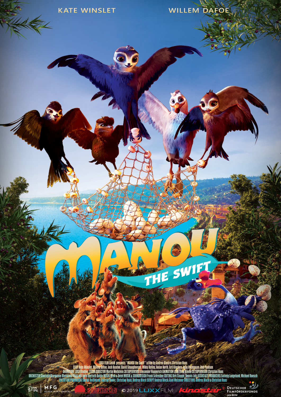 Extra Large Movie Poster Image for Manou the Swift (#1 of 3)