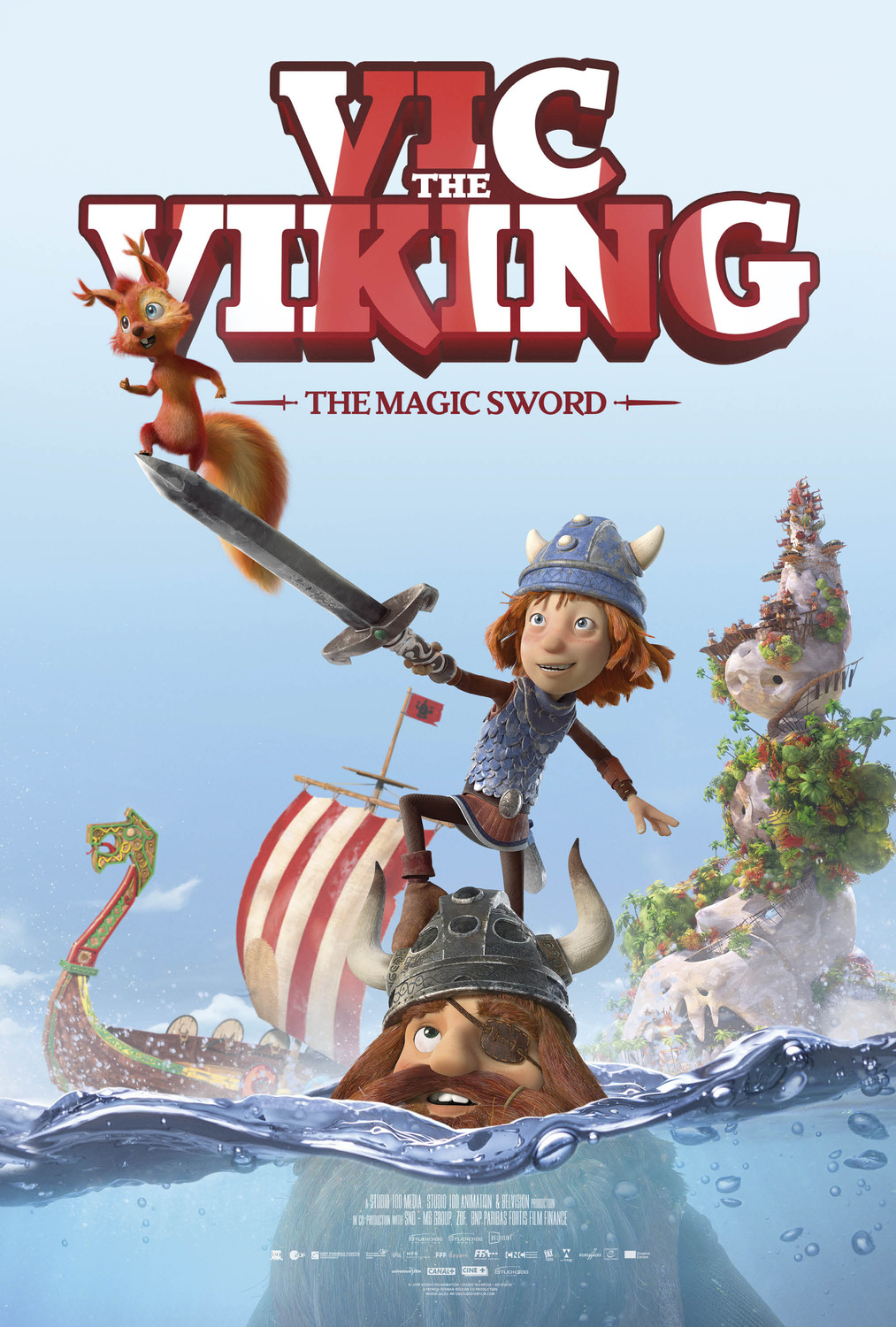Extra Large Movie Poster Image for Vic the Viking and the Magic Sword (#1 of 3)