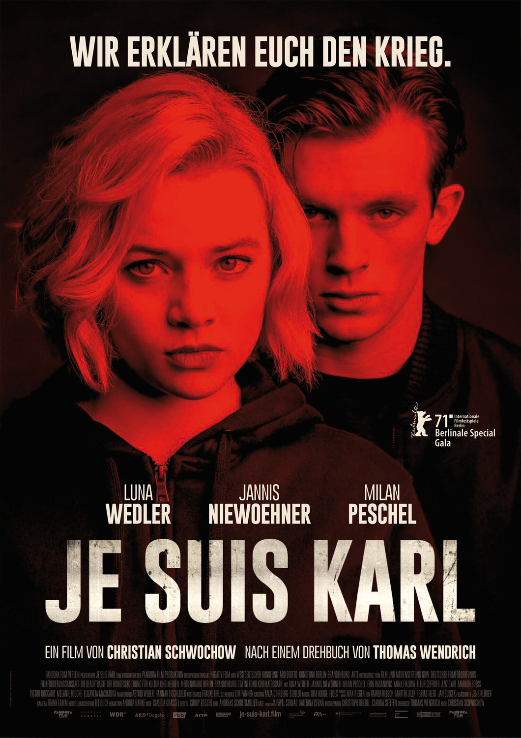 Extra Large Movie Poster Image for Je Suis Karl 