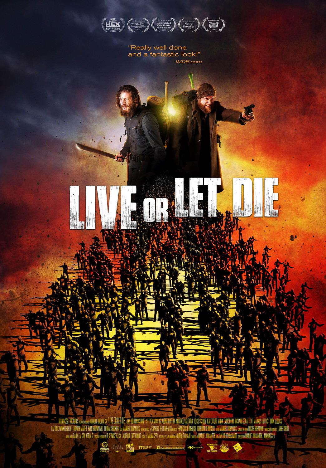 Extra Large Movie Poster Image for Live or Let Die (#3 of 4)