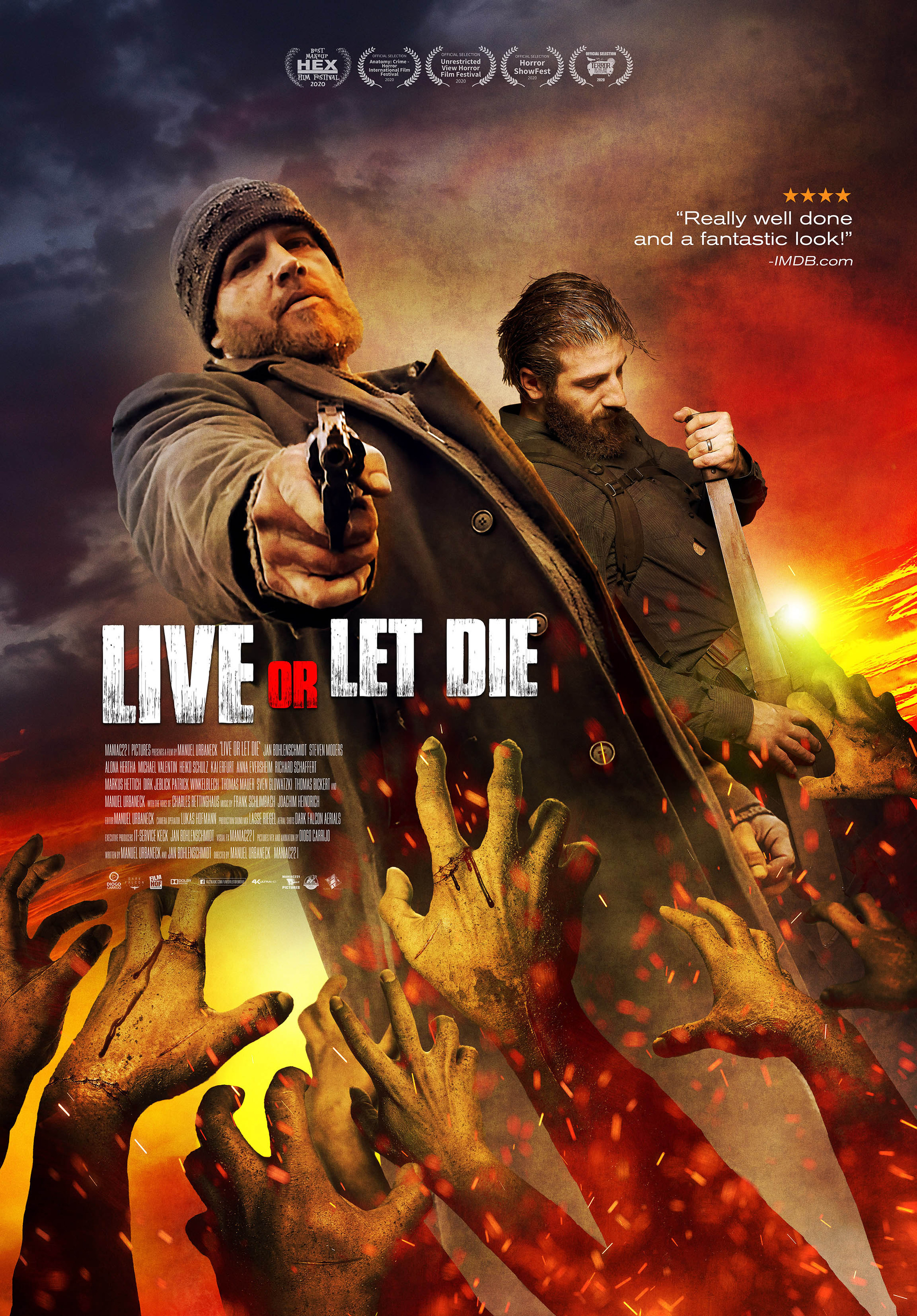 Mega Sized Movie Poster Image for Live or Let Die (#4 of 4)