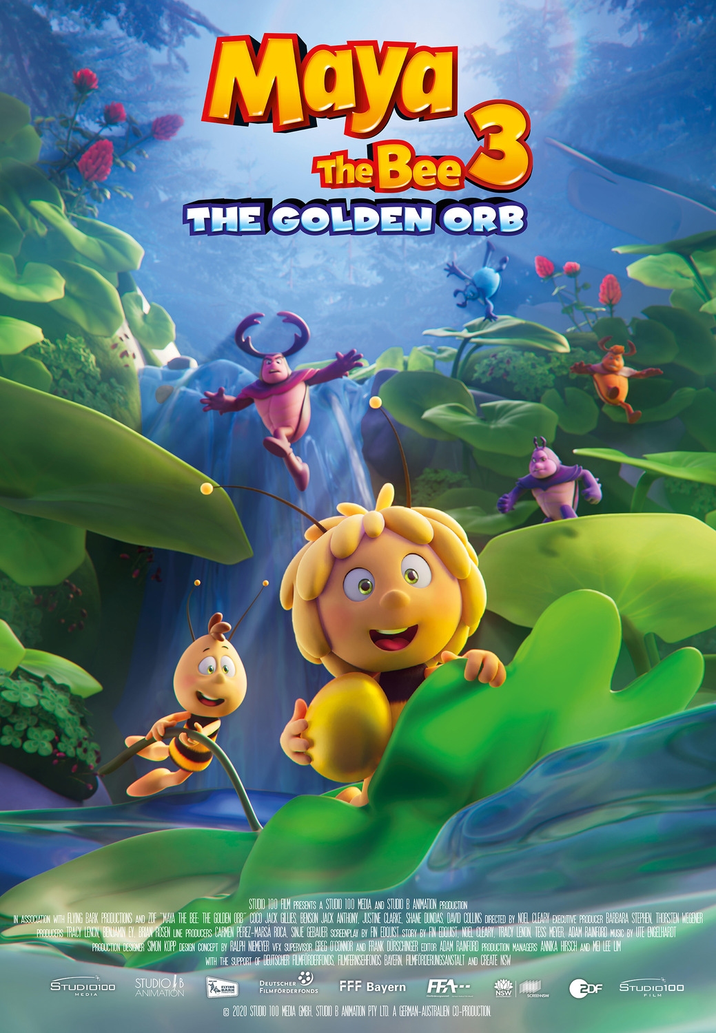 Extra Large Movie Poster Image for Maya the Bee 3: The Golden Orb (#1 of 2)