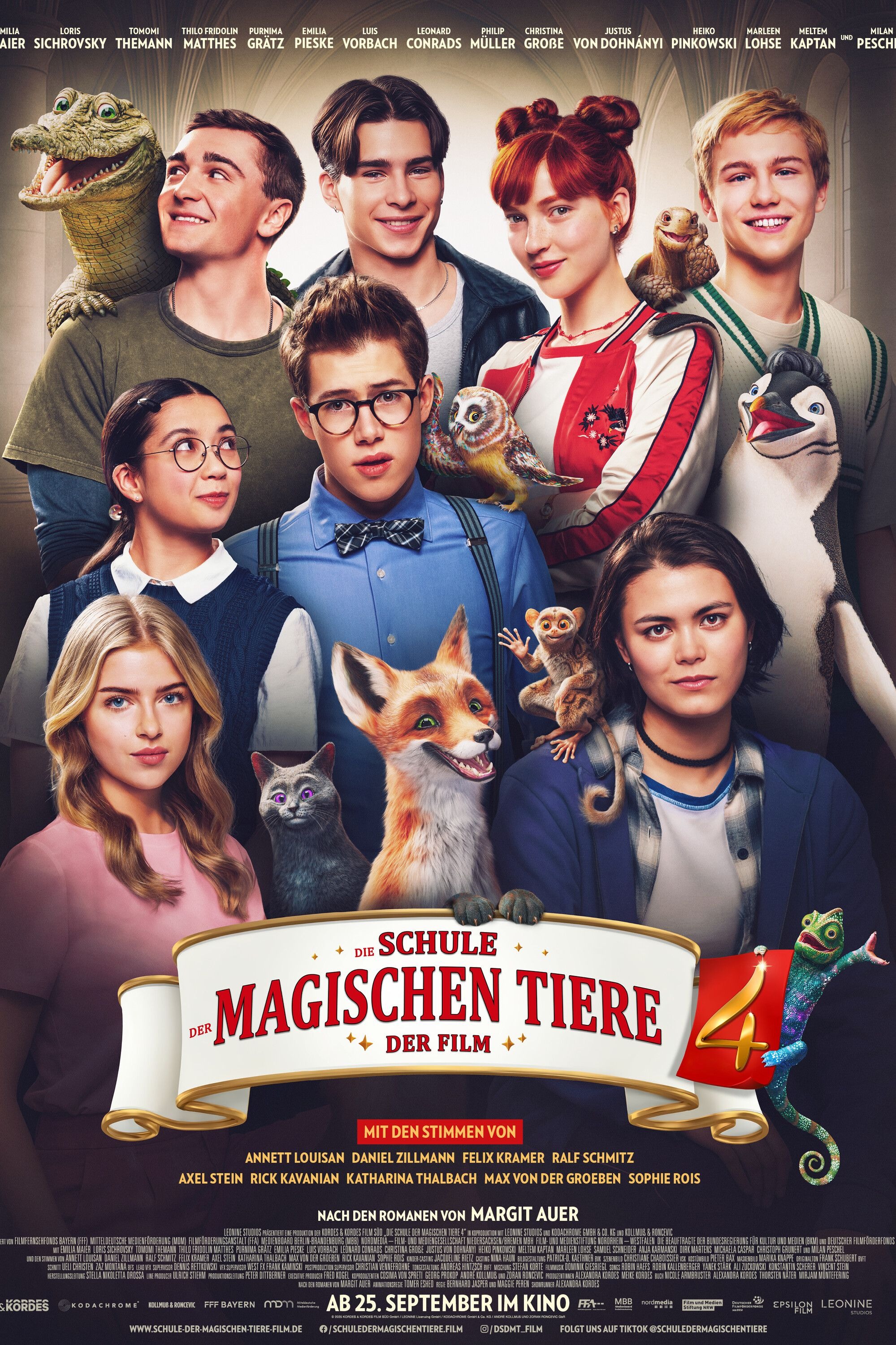 Mega Sized Movie Poster Image for Die Schule der magischen Tiere 4 (#1 of 2)
