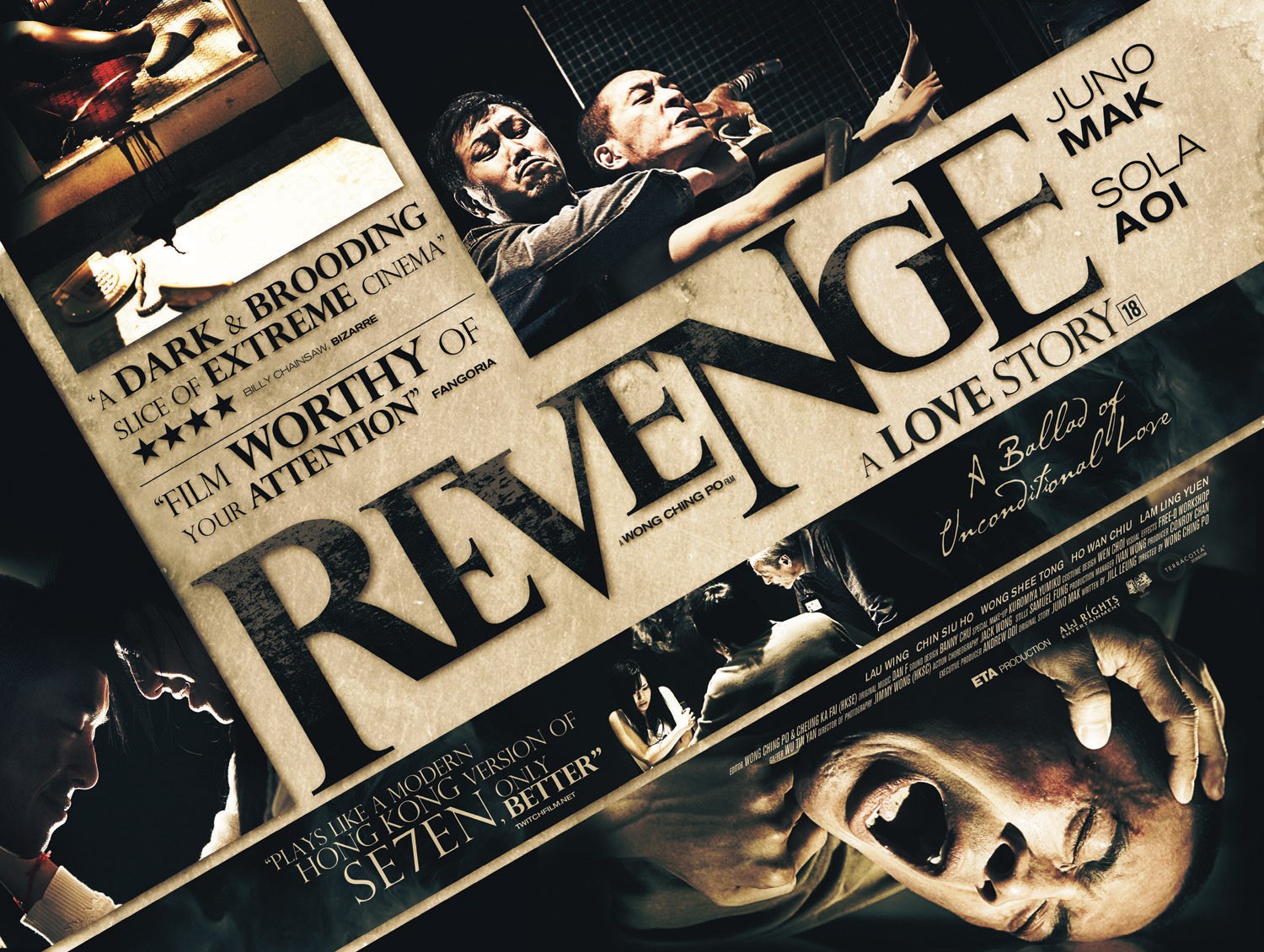 Extra Large Movie Poster Image for Revenge: A Love Story (#2 of 2)