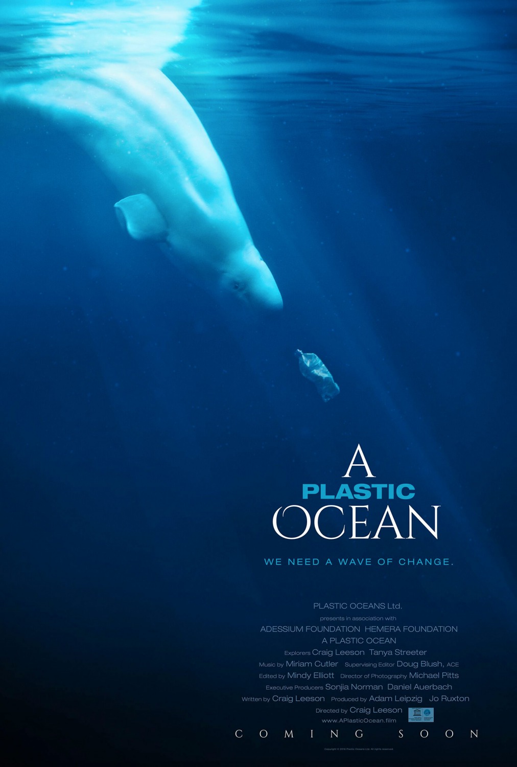 Extra Large Movie Poster Image for A Plastic Ocean 