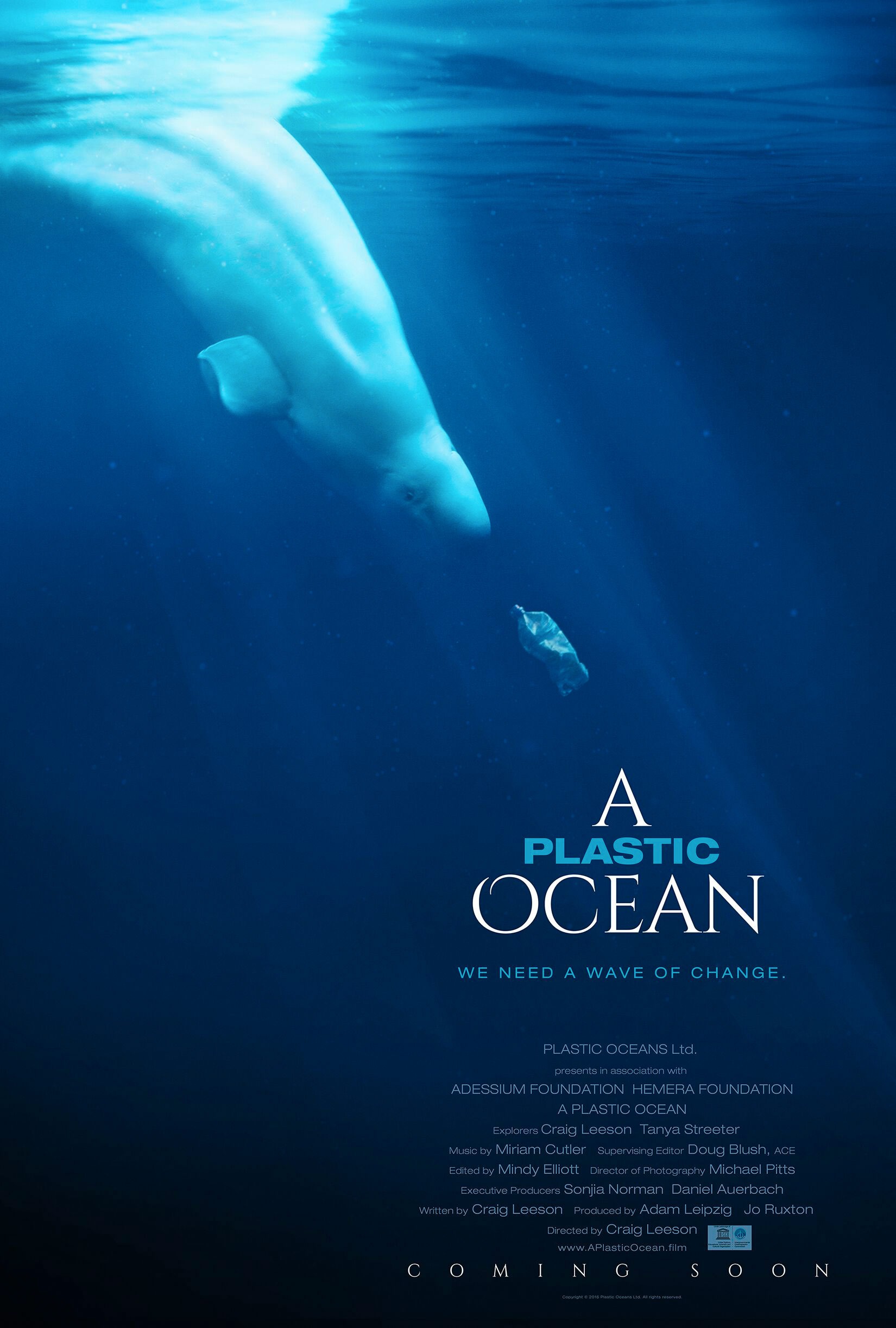Mega Sized Movie Poster Image for A Plastic Ocean 