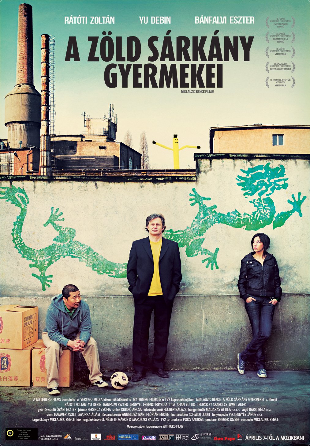 Extra Large Movie Poster Image for A zöld sárkány gyermekei 