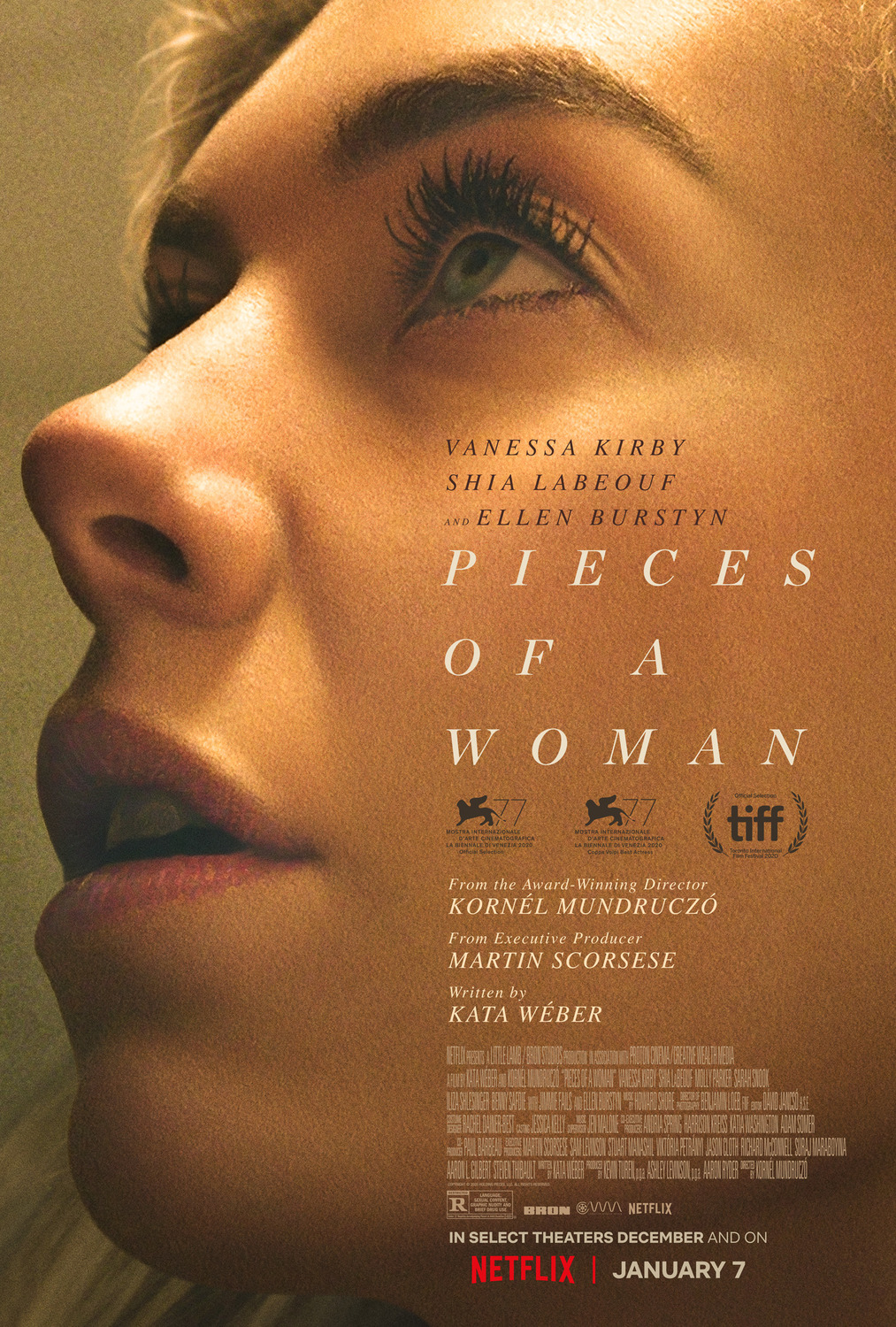 Extra Large Movie Poster Image for Pieces of a Woman 