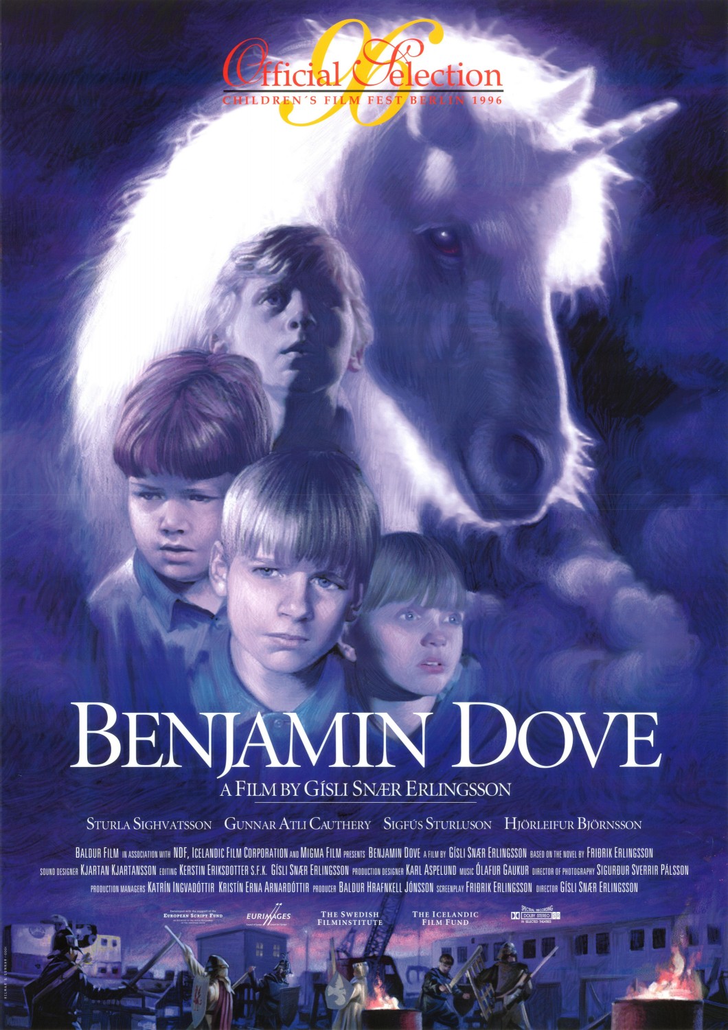 Extra Large Movie Poster Image for Benjamín dúfa 
