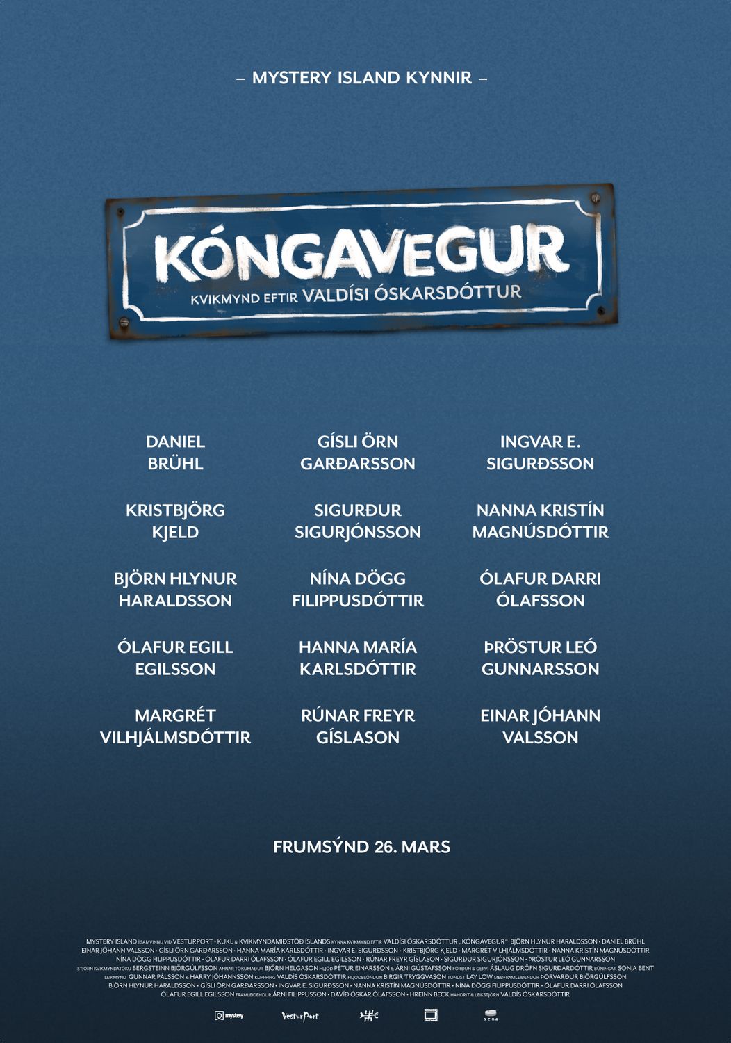 Extra Large Movie Poster Image for Kóngavegur (#1 of 2)